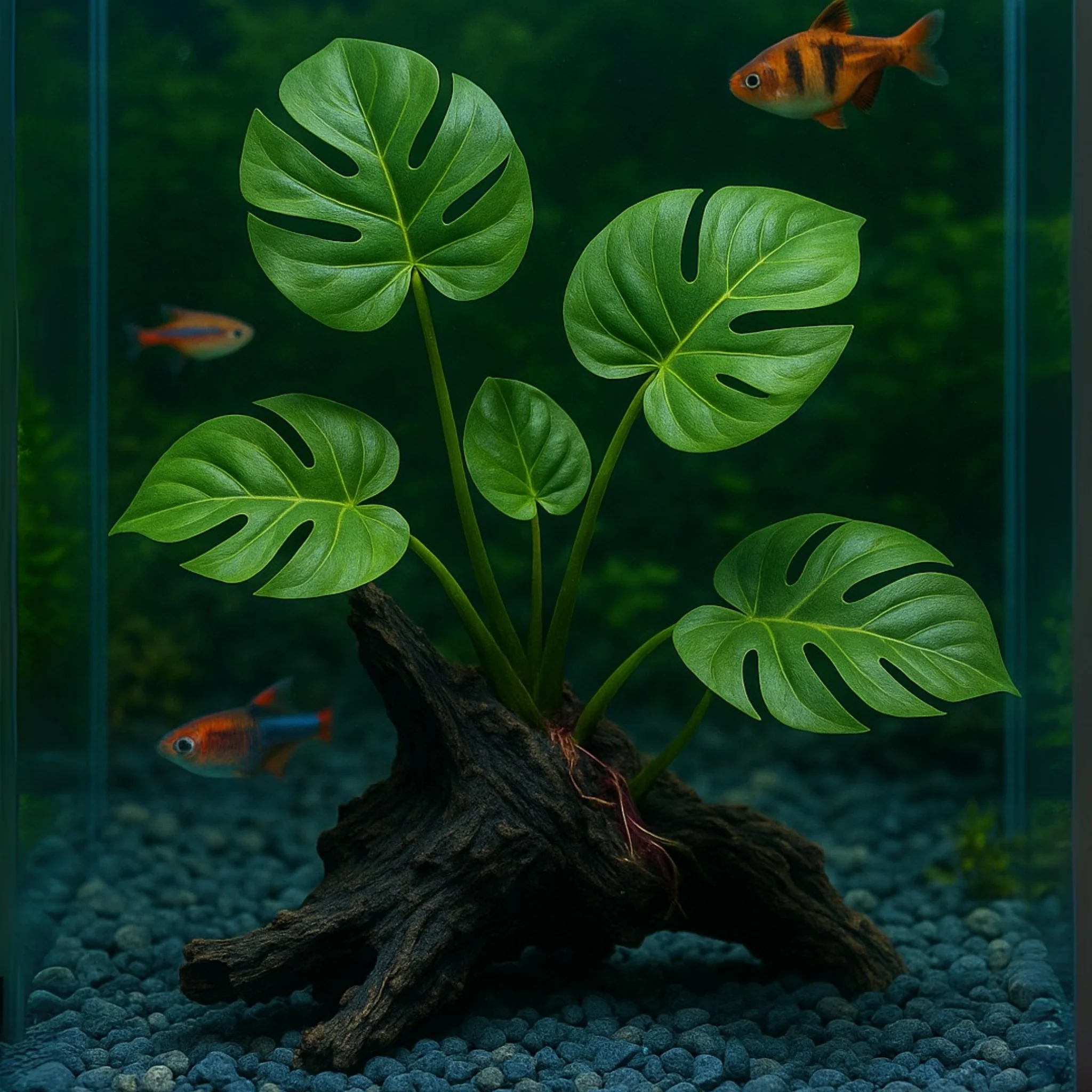 Adorno Artificial – Planta Cletrofila con Tronco - Image 2