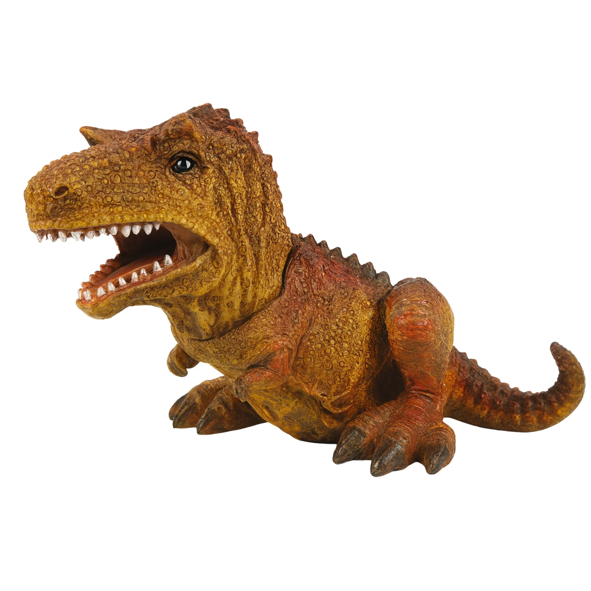 Adorno de Resina para Acuario – Dinosaurio con Efecto de Burbujas