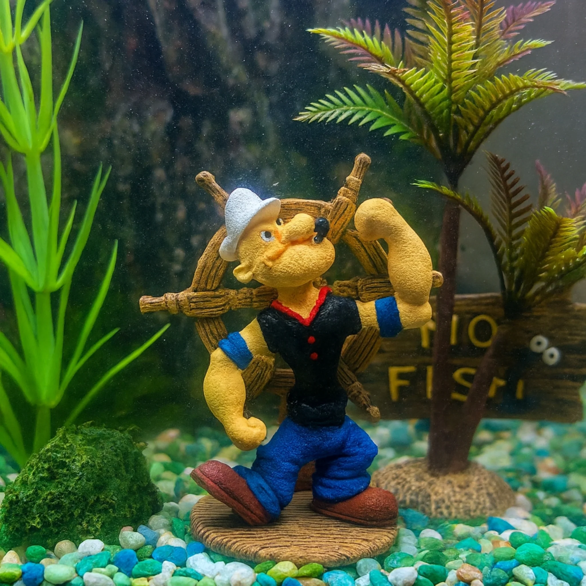 Adorno de Resina – Popeye Marinero - Image 2