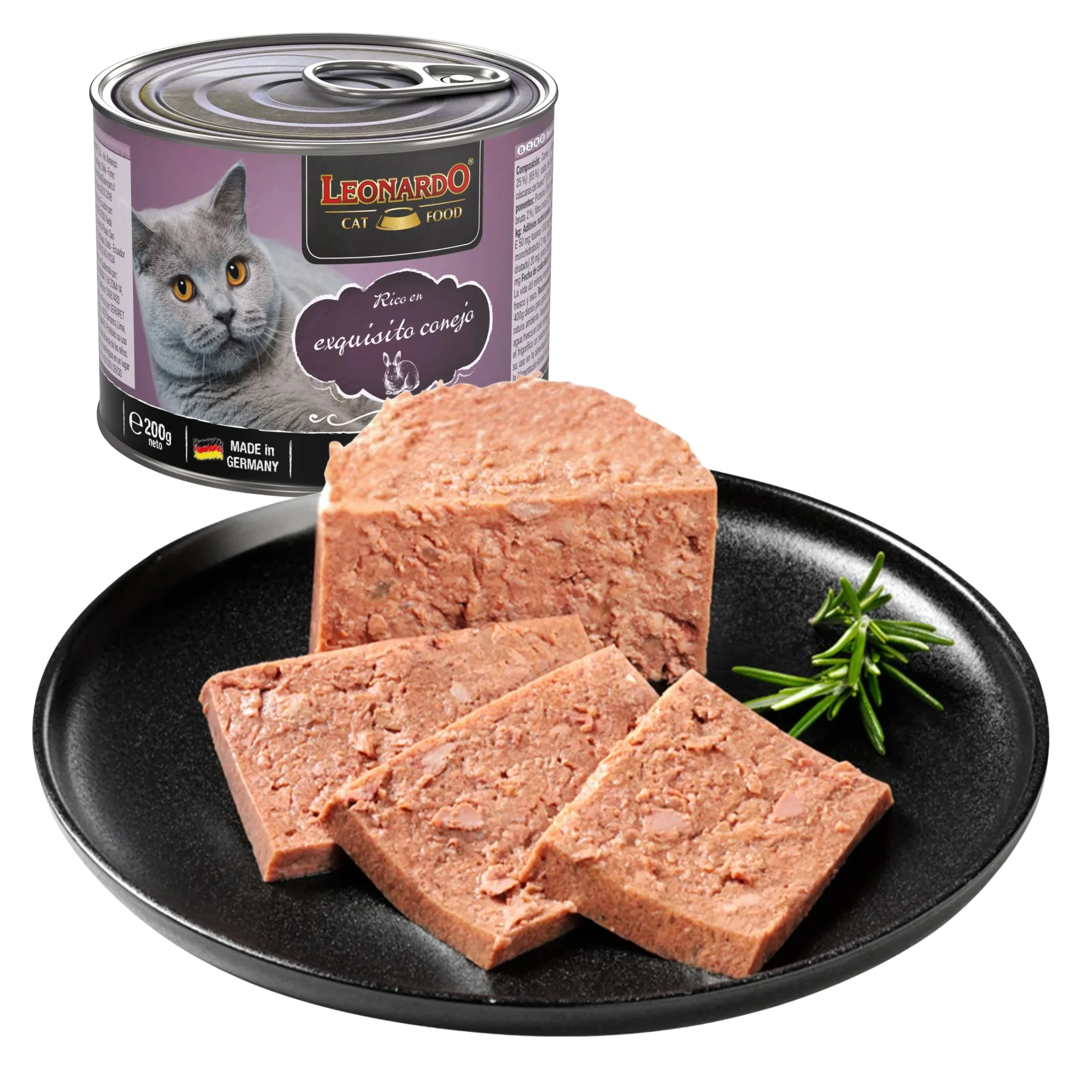 Alimento Húmedo Superpremium para Gato de Conejo - Hecho en Alemania - Image 2