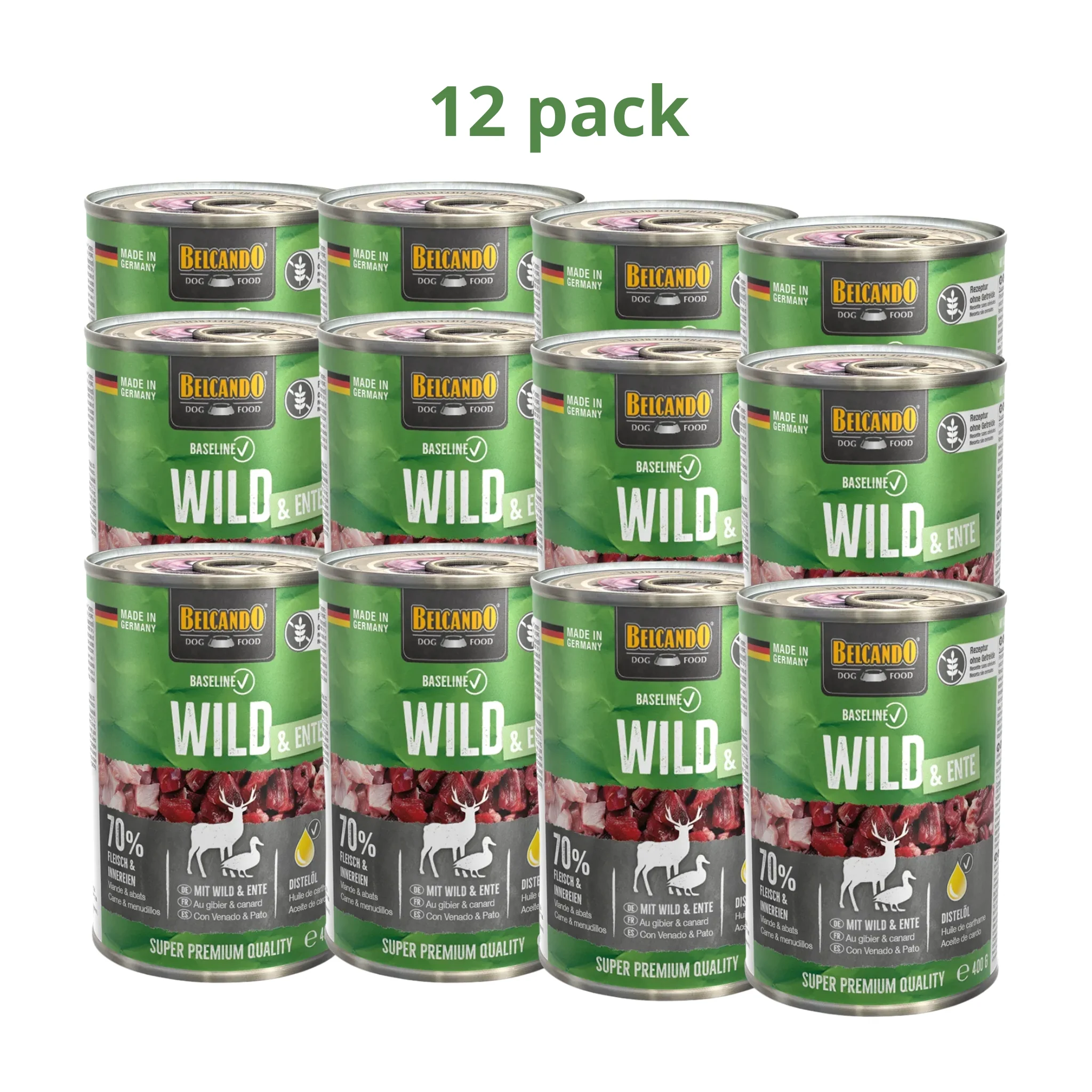 Alimento Húmedo Superpremium para Perro de Pato y Venado - Hecho en Alemania - Image 3