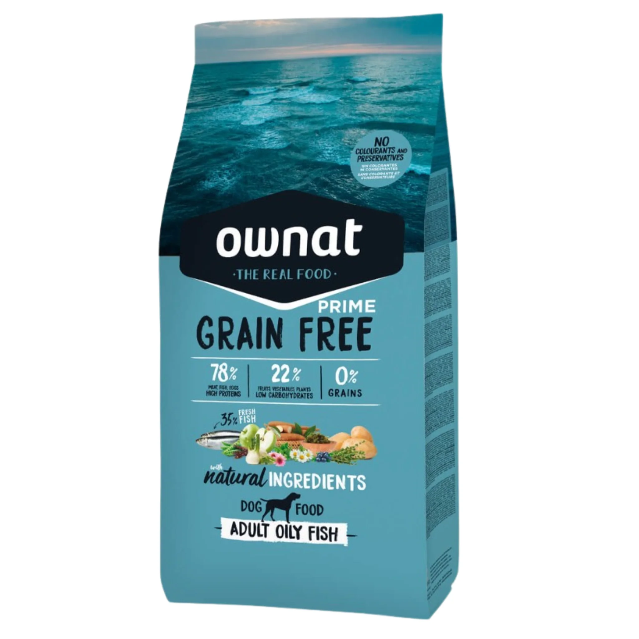 Alimento Premium Ownat Adulto Oily Fish