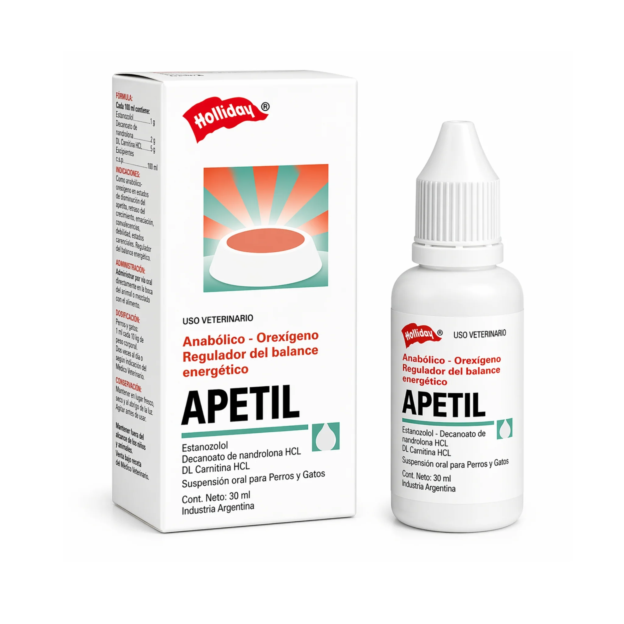 Apetil Gotas 10 ml – Estimulante del Apetito para Perros y Gatos