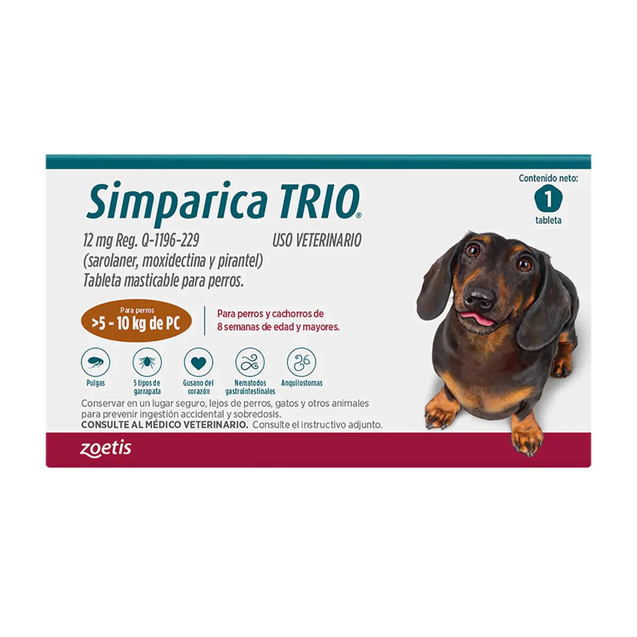 Simparica Trio antiparasitario externo interno - Image 5