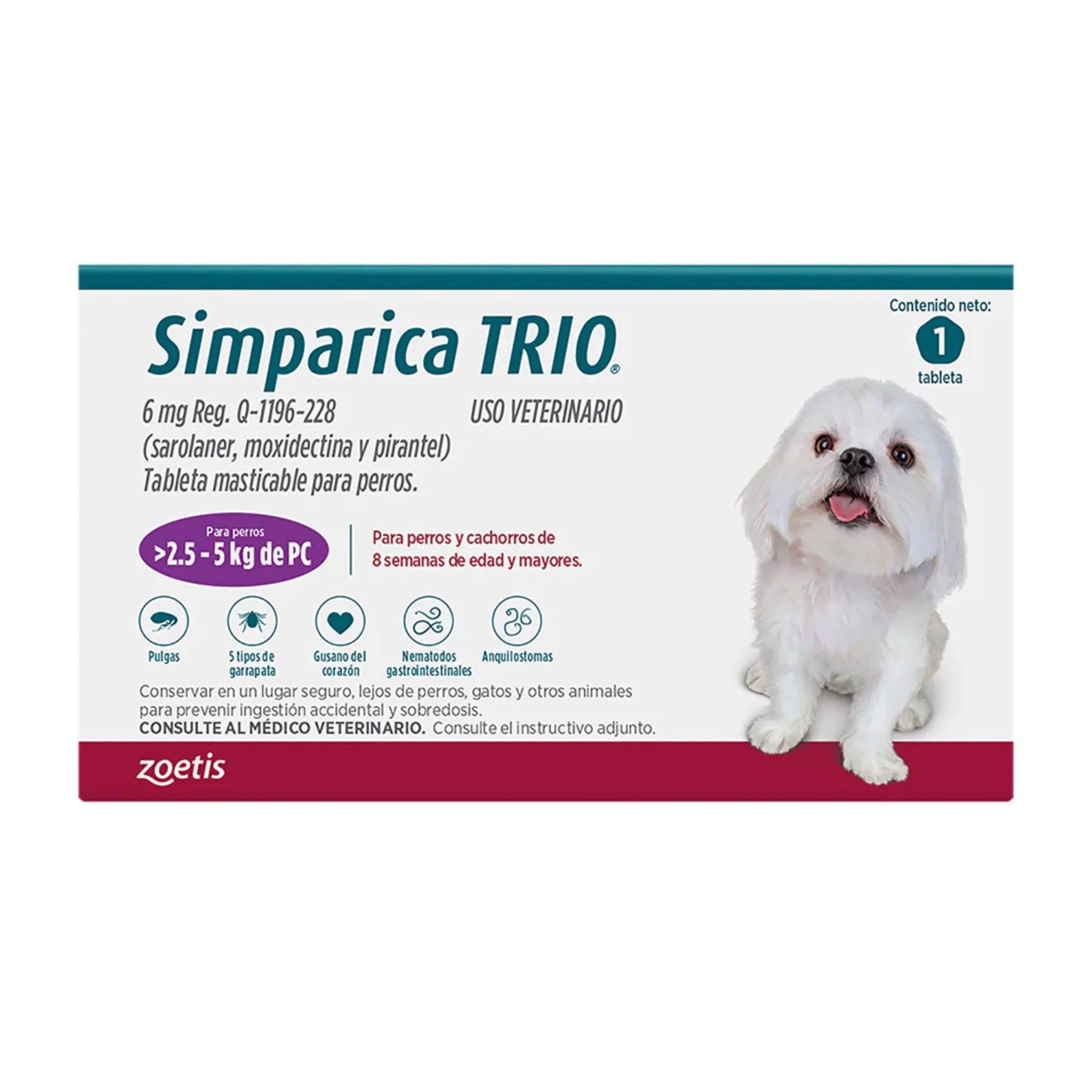 Simparica Trio antiparasitario externo interno - Image 6