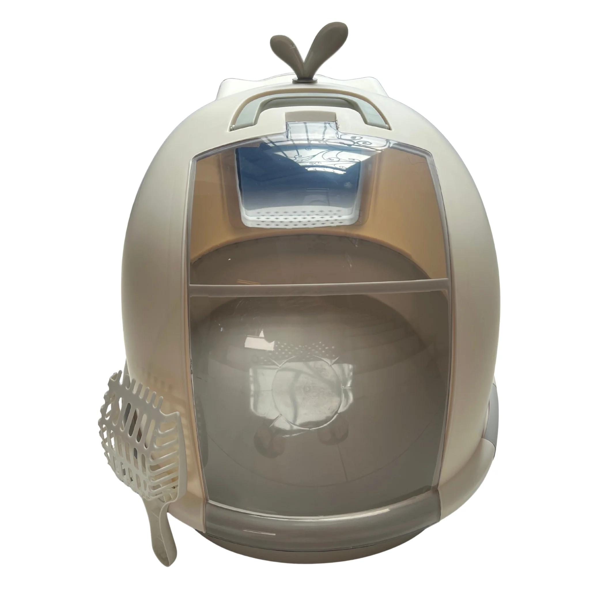 Arenero para Gato Tipo Igloo con Doble Puerta - Image 3