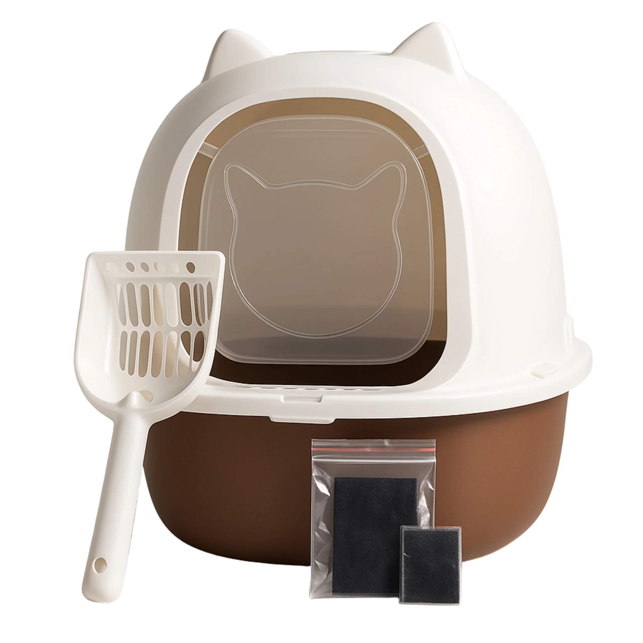 Arenero Igloo para Gatos 53×40 cm