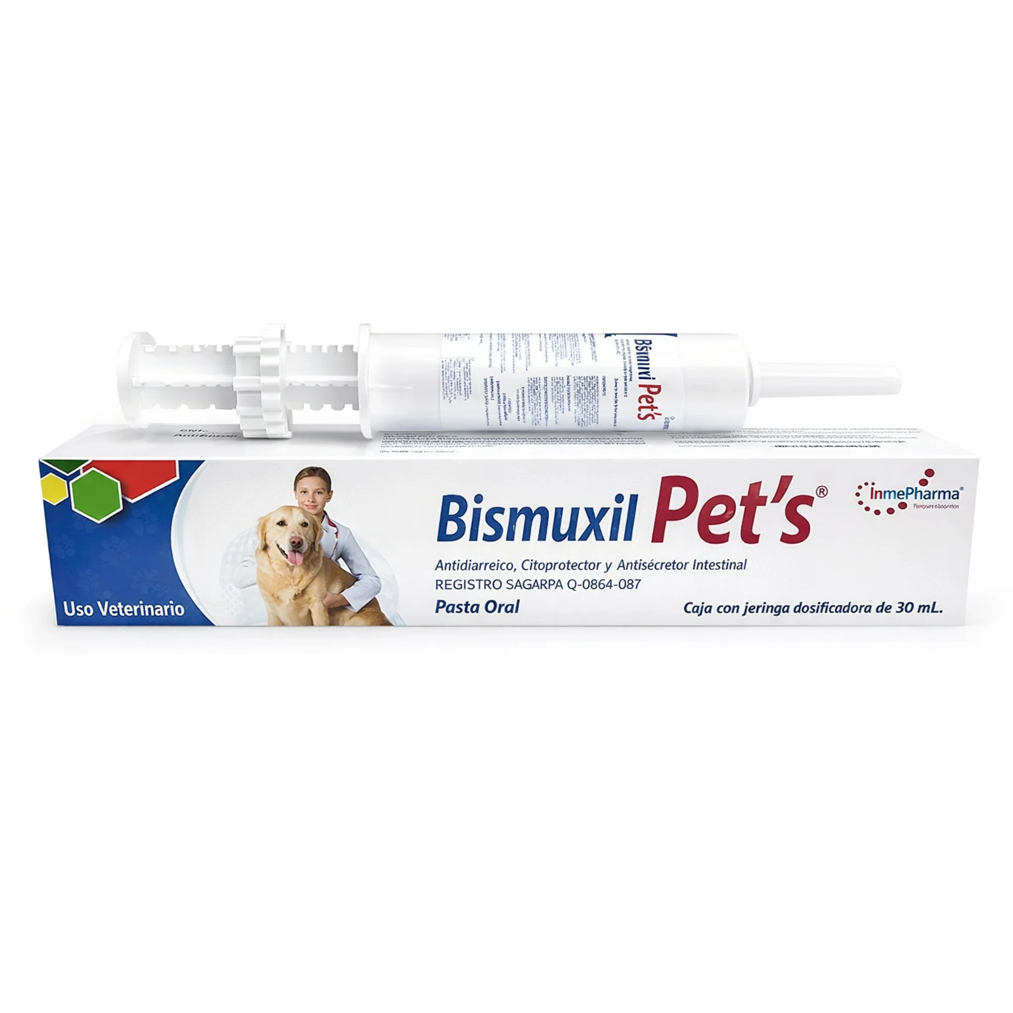 Bismuxil Pet’s® – Antidiarreico y Protector Digestivo para Perros y Gatos