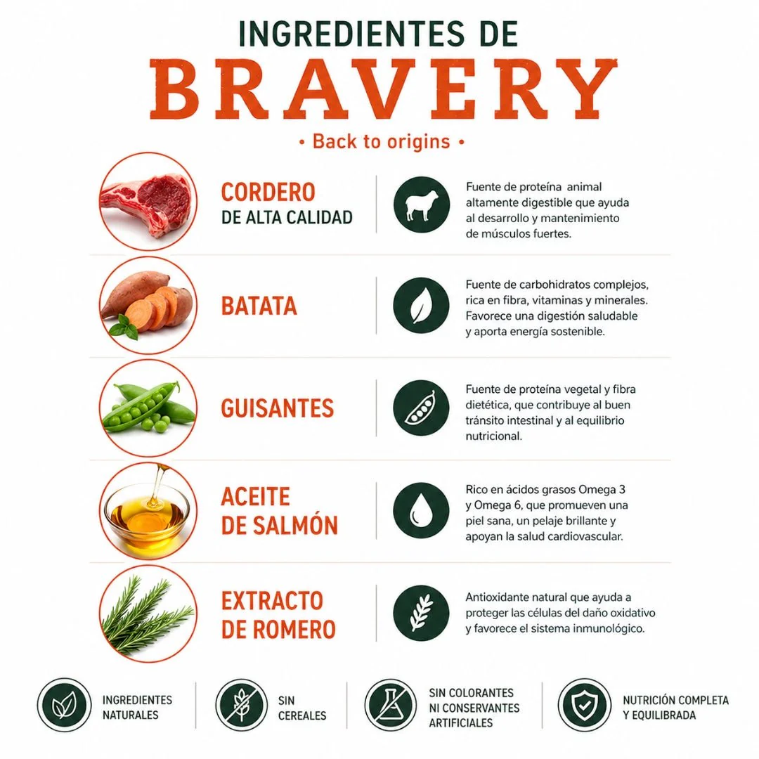 BRAVERY Cordero Mini Adult Razas Pequeñas - Image 2
