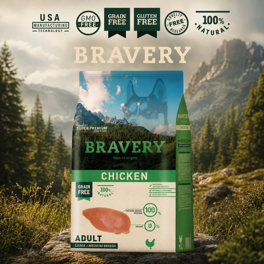BRAVERY Pollo Adulto Razas Medianas y Grandes - Image 2