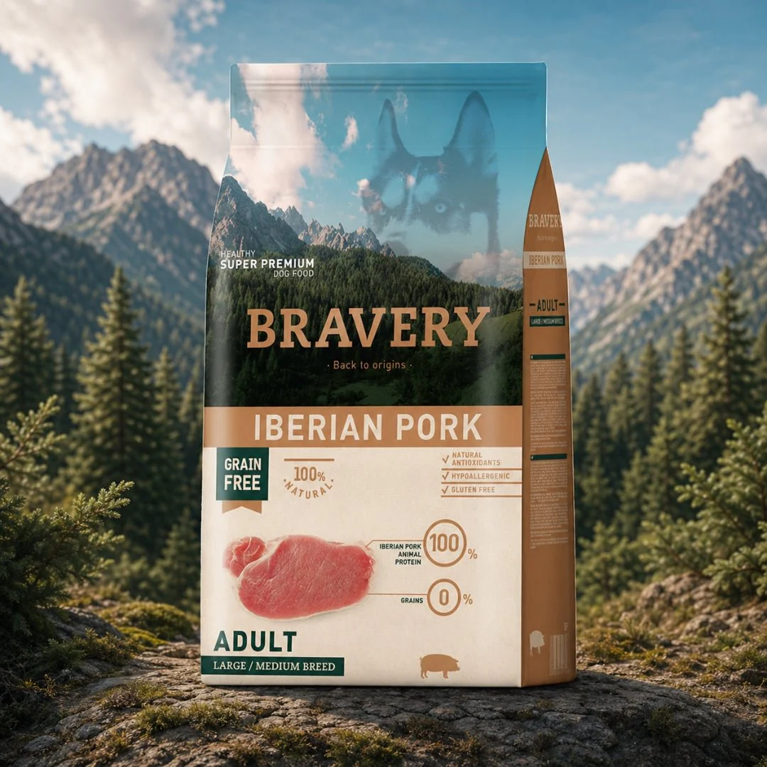 BRAVERY Cerdo Ibérico Adulto Razas Medianas y Grandes - Image 2