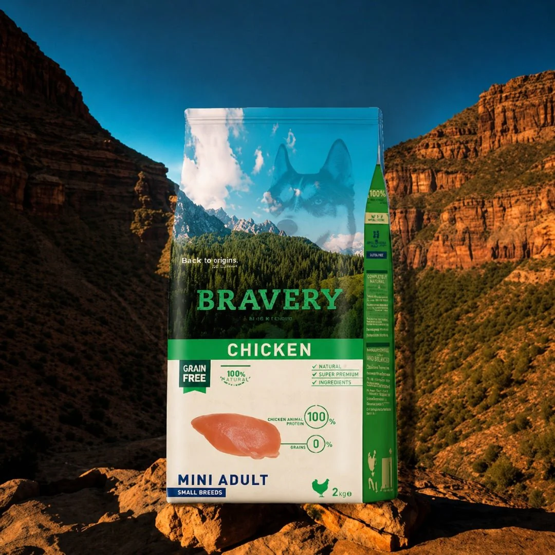 BRAVERY Pollo Mini Adulto Razas Pequeñas - Image 2