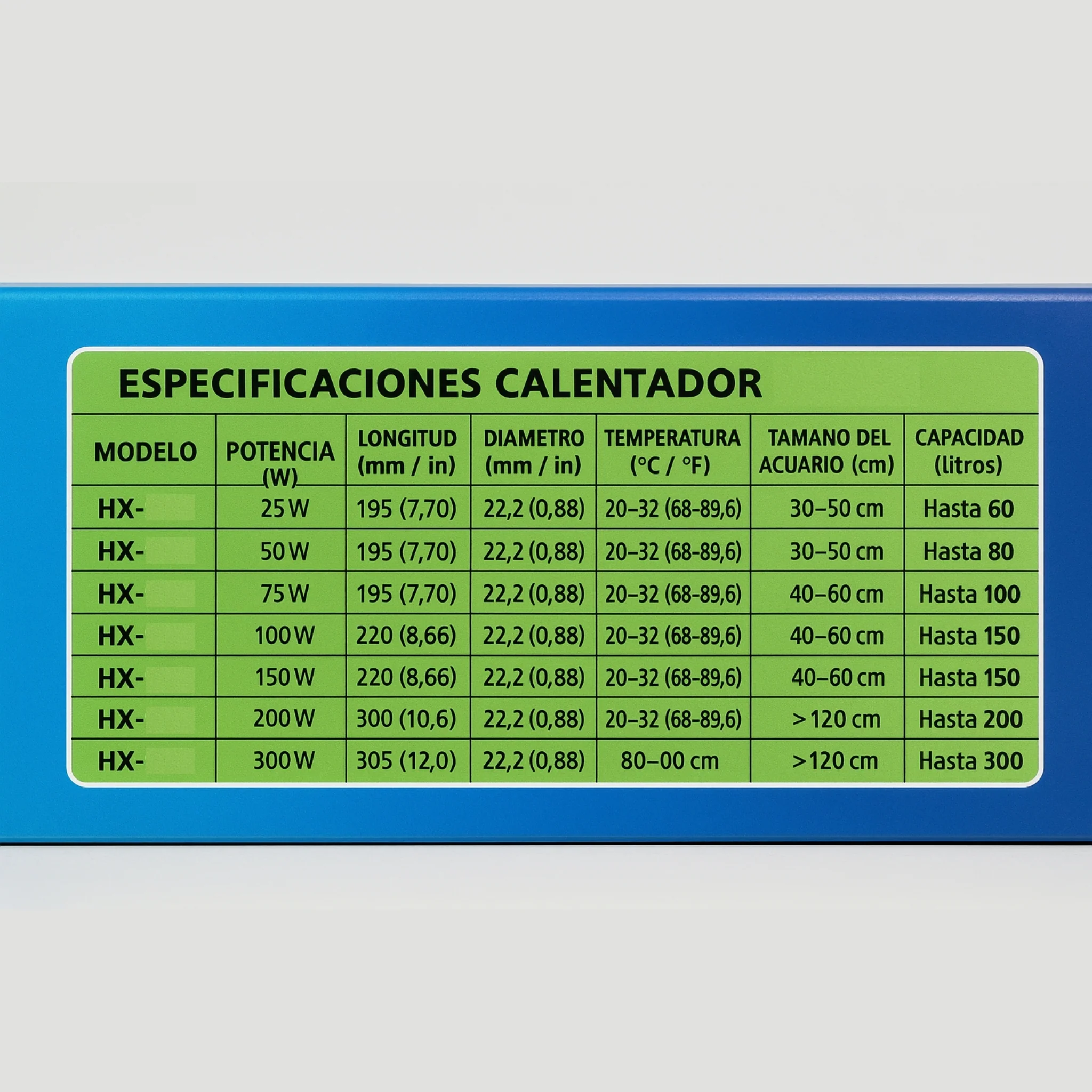 Calentadores de Acuario – varias capacidades - Image 4