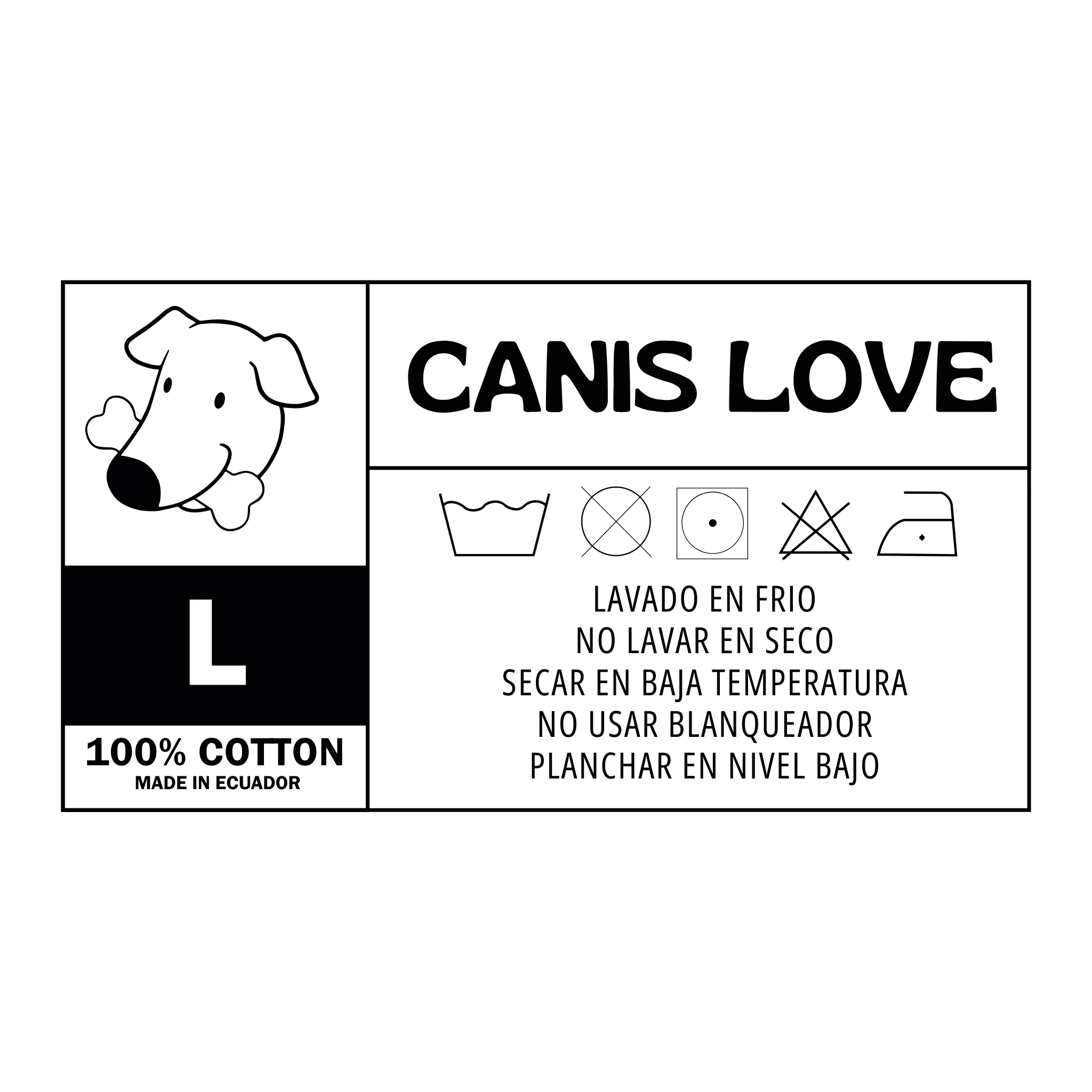 Camiseta Canis Love L - 100% algodón - El 10% de nuestras ganancias se dona directamente a refugios - Image 10