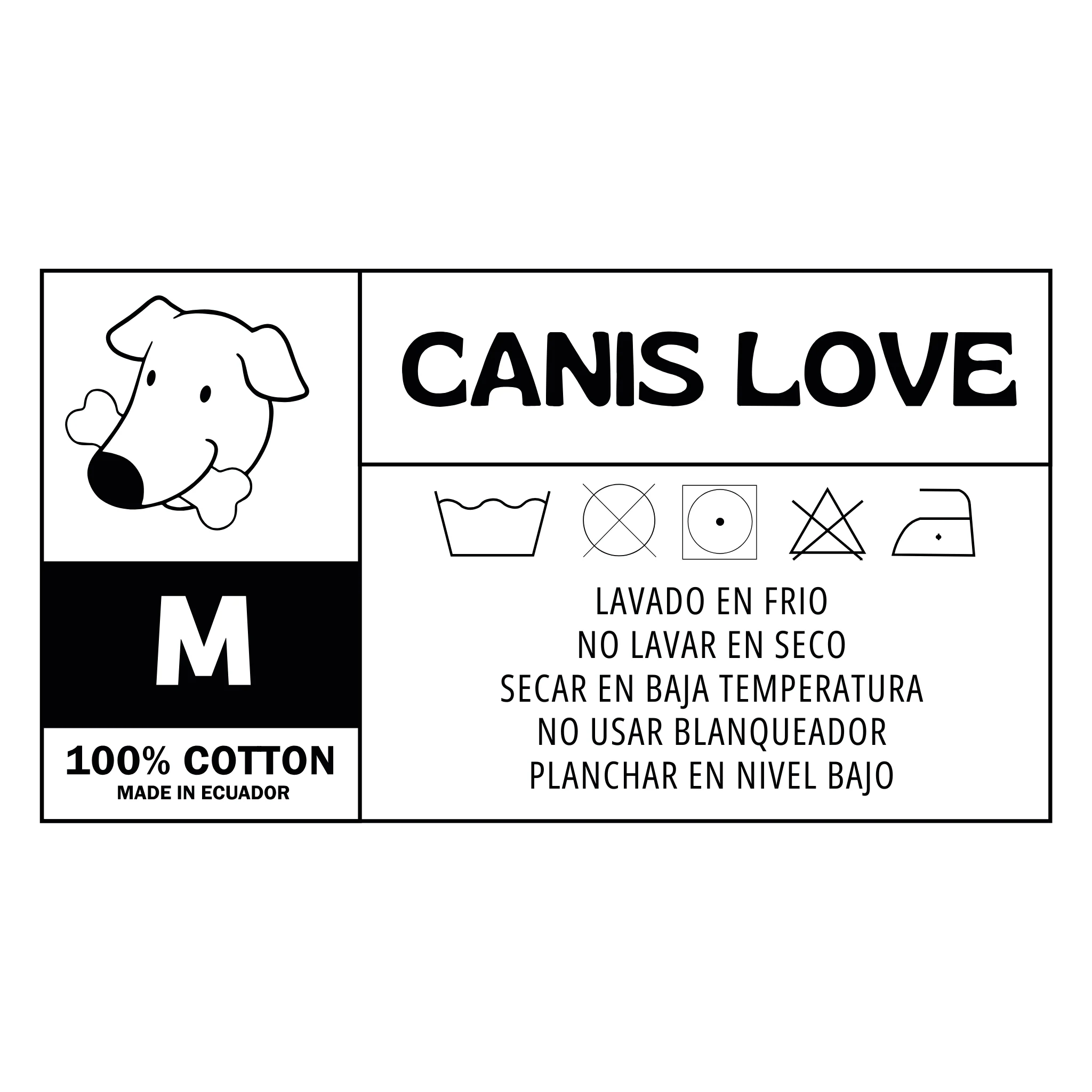 Camiseta Canis Love M - 100% algodón - El 10% de nuestras ganancias se dona directamente a refugios - Image 10