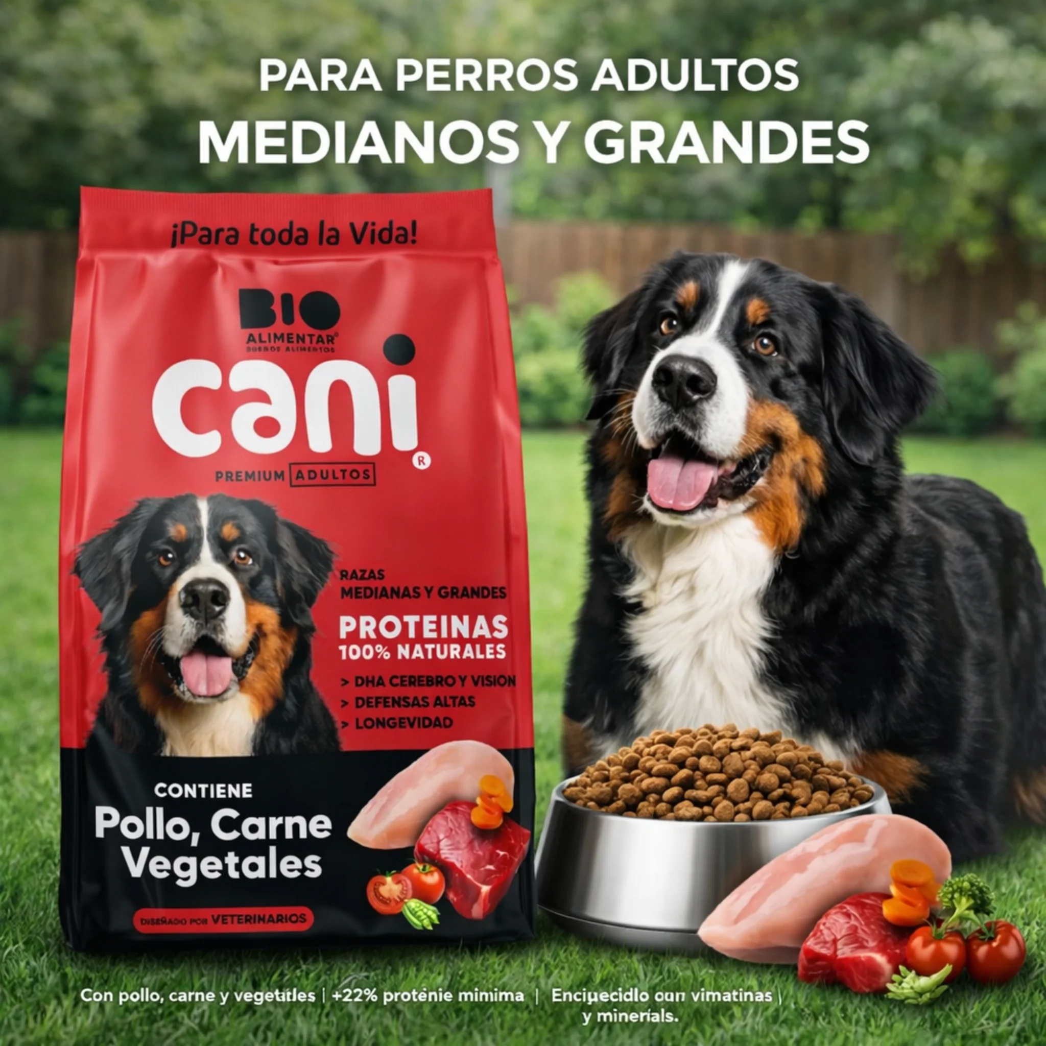 Cani Premium Adultos Razas Medianas y Grandes - Image 2