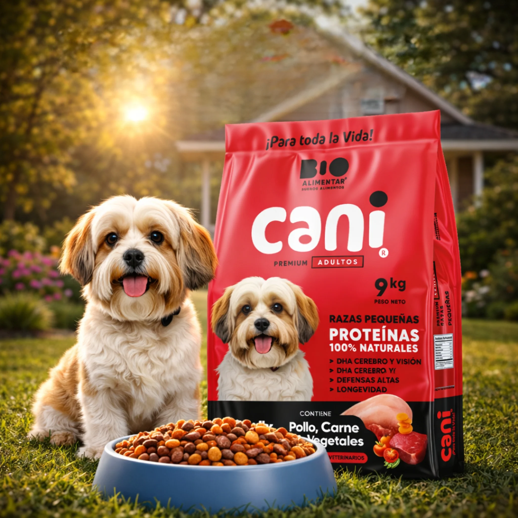Cani Premium Adultos Razas Pequeñas 9 kg – Proteínas Naturales para Perros - Image 3