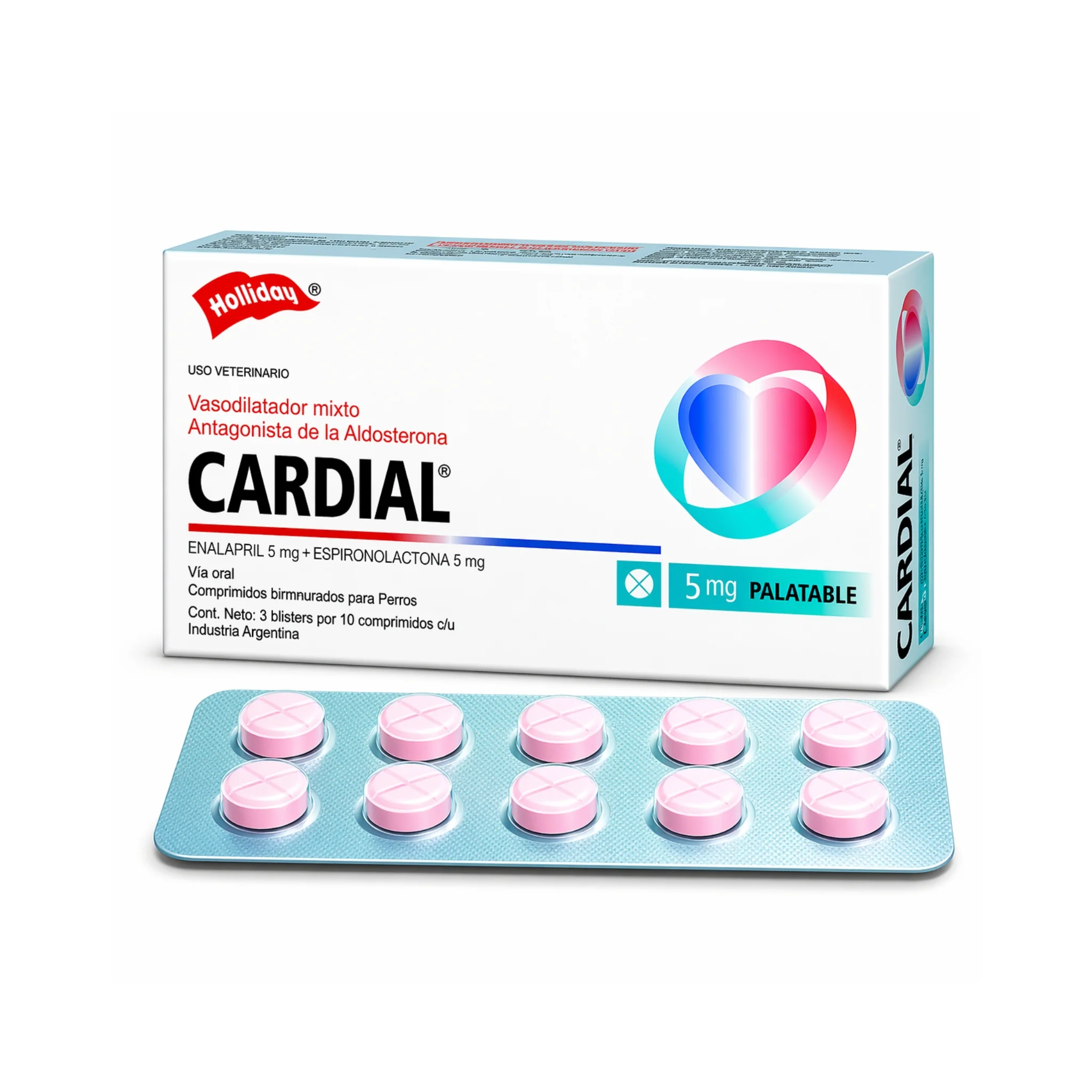 Cardial 5 mg – Vasodilatador y Protector Cardíaco para Perros - Image 2