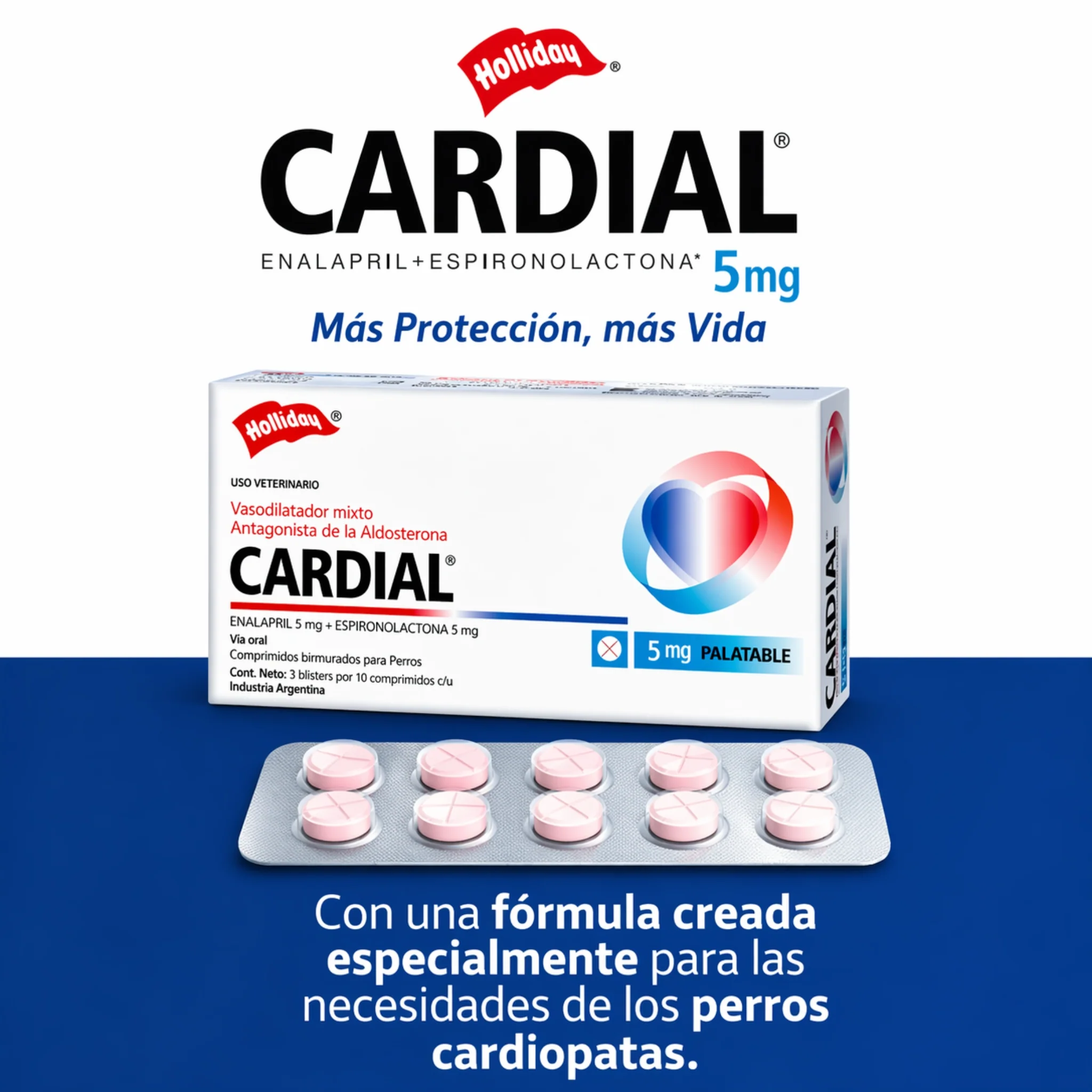 Cardial 5 mg – Vasodilatador y Protector Cardíaco para Perros - Image 3