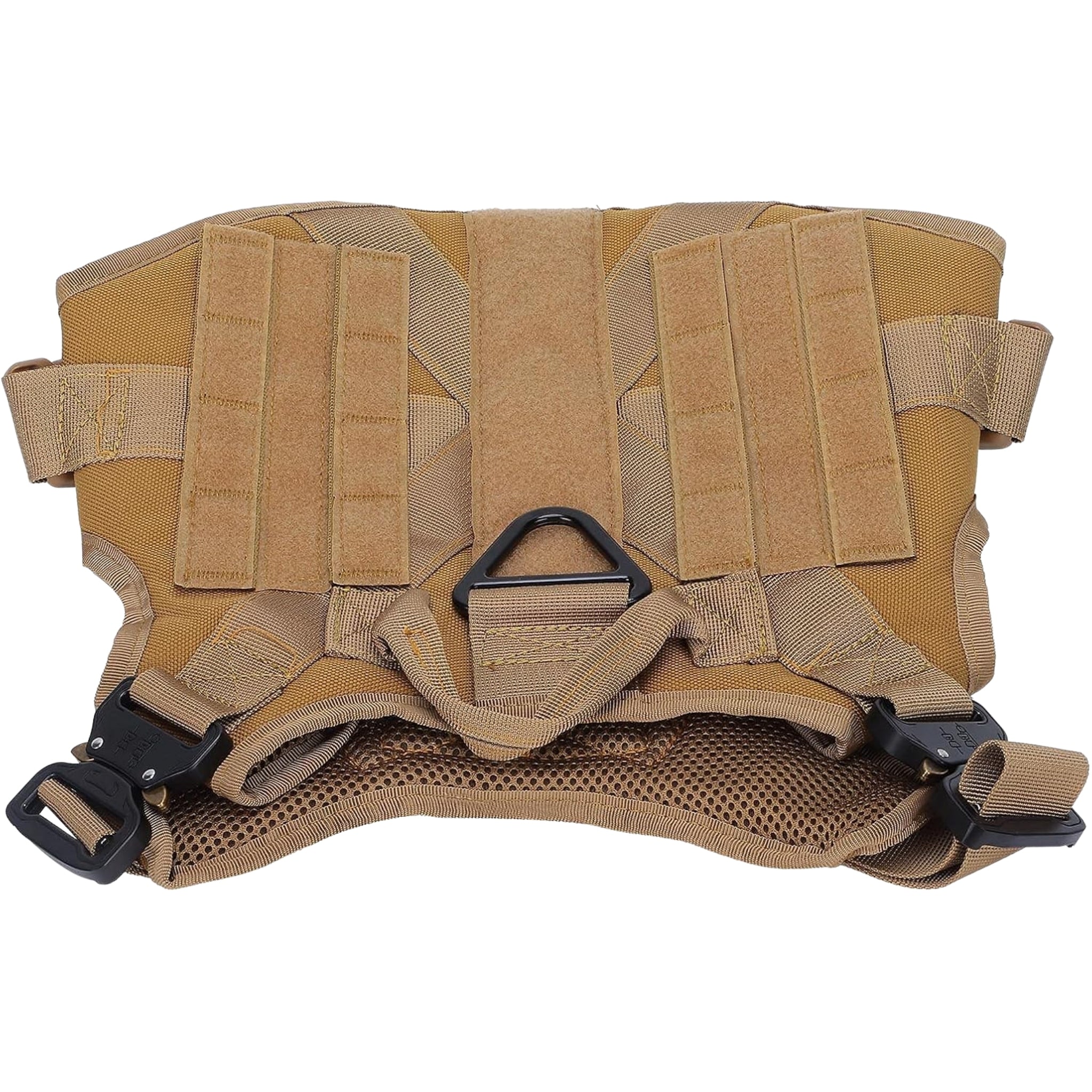 Chaleco arnes táctico para perro con hebillas de liberación rápida y diseño militar - Image 3