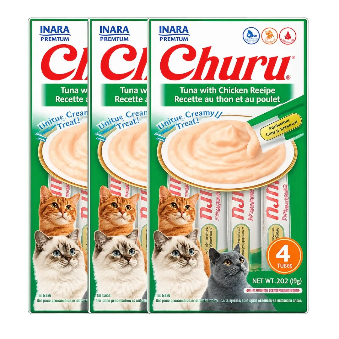 Churu Snack para Gatos – Pack de 4 (4 x 14 g) - Image 8