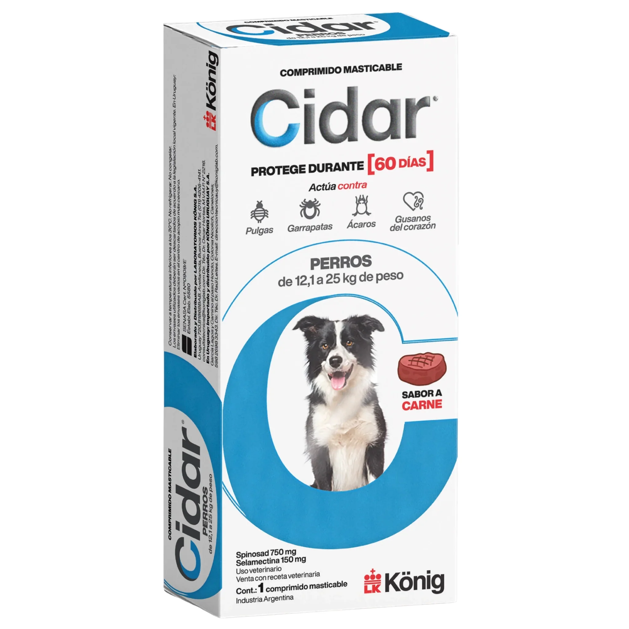 Cidar Antiparasitario para Perros y Gatos – Protección por 60 Días - Image 5