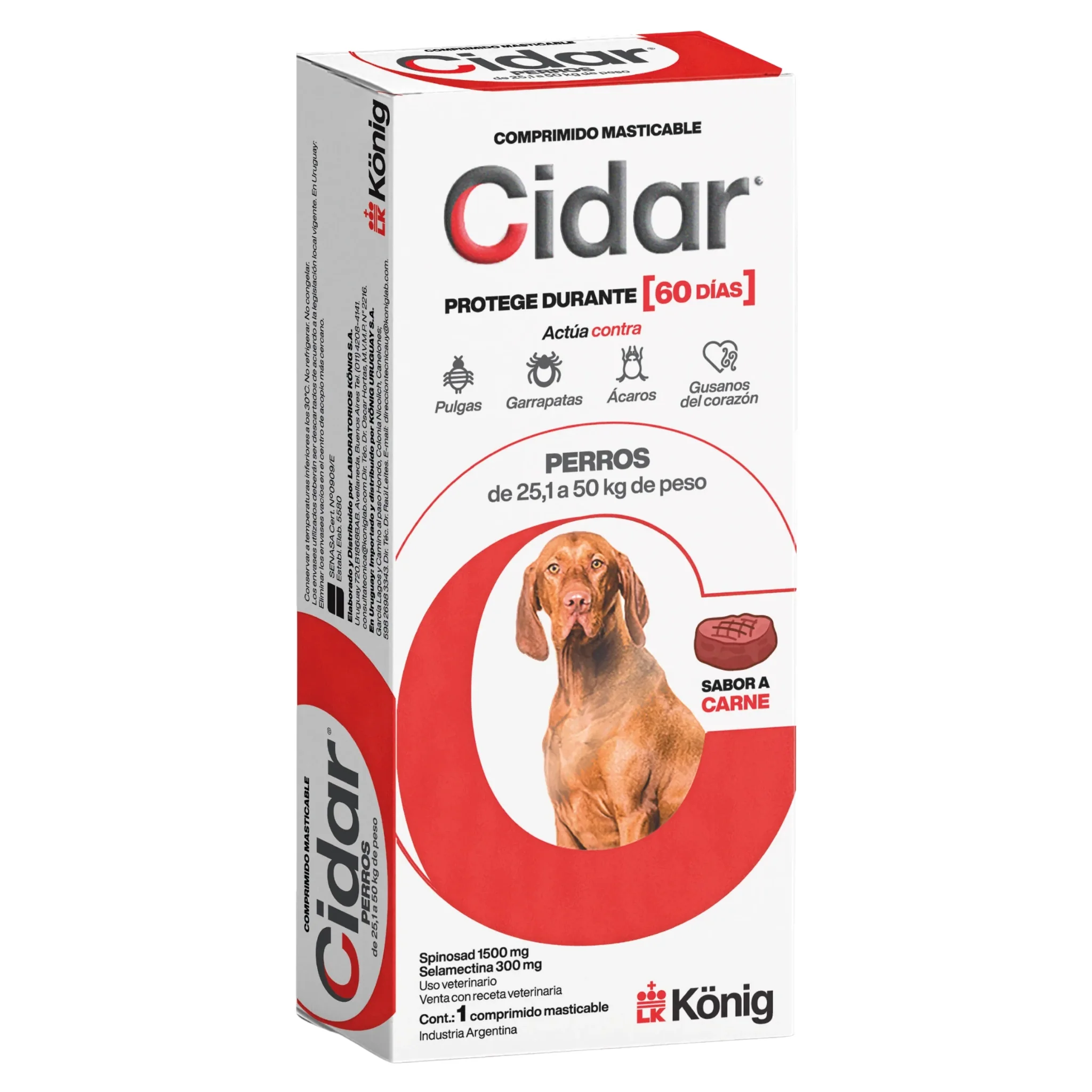 Cidar Antiparasitario para Perros y Gatos – Protección por 60 Días - Image 6