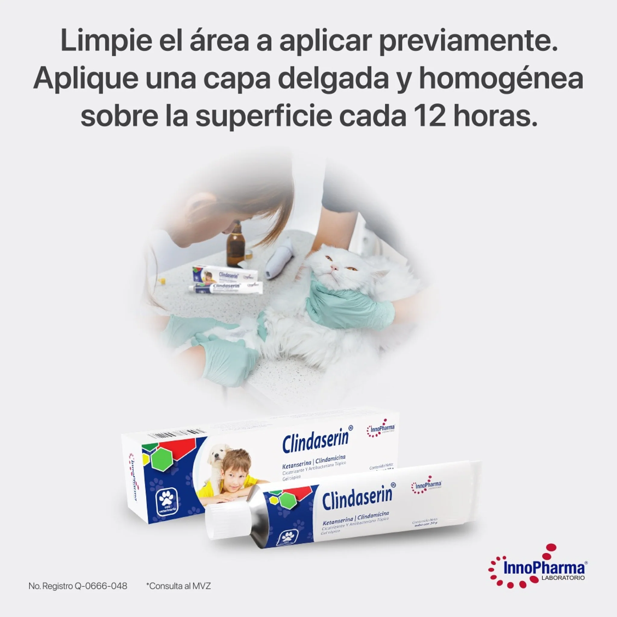 Clindaserin – Gel Cicatrizante y Antibiótico Tópico para Perros y Gatos - Image 3