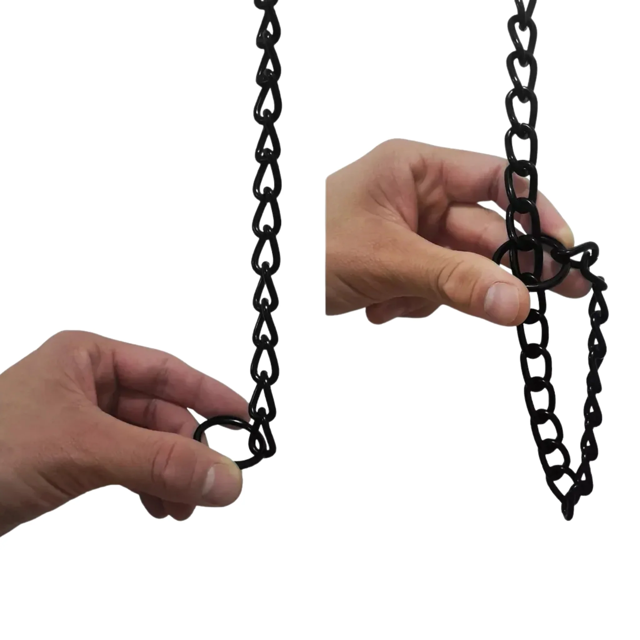 Collar de Entrenamiento Negro de Acero Inoxidable – Control Suave y Seguro - Image 3