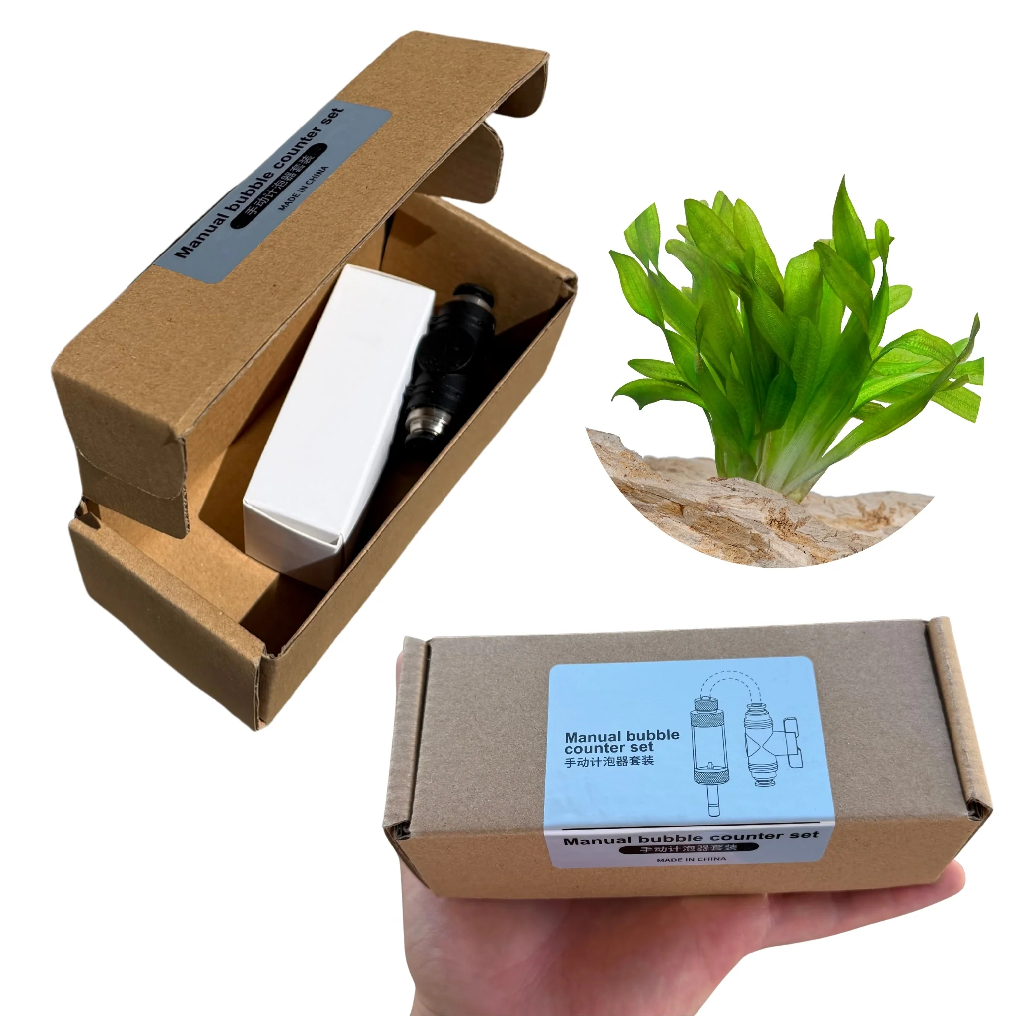 Combo Profesional CO₂ para Acuarios Plantados – Contador de Burbujas + Válvula de Control 2 Vías - Image 6