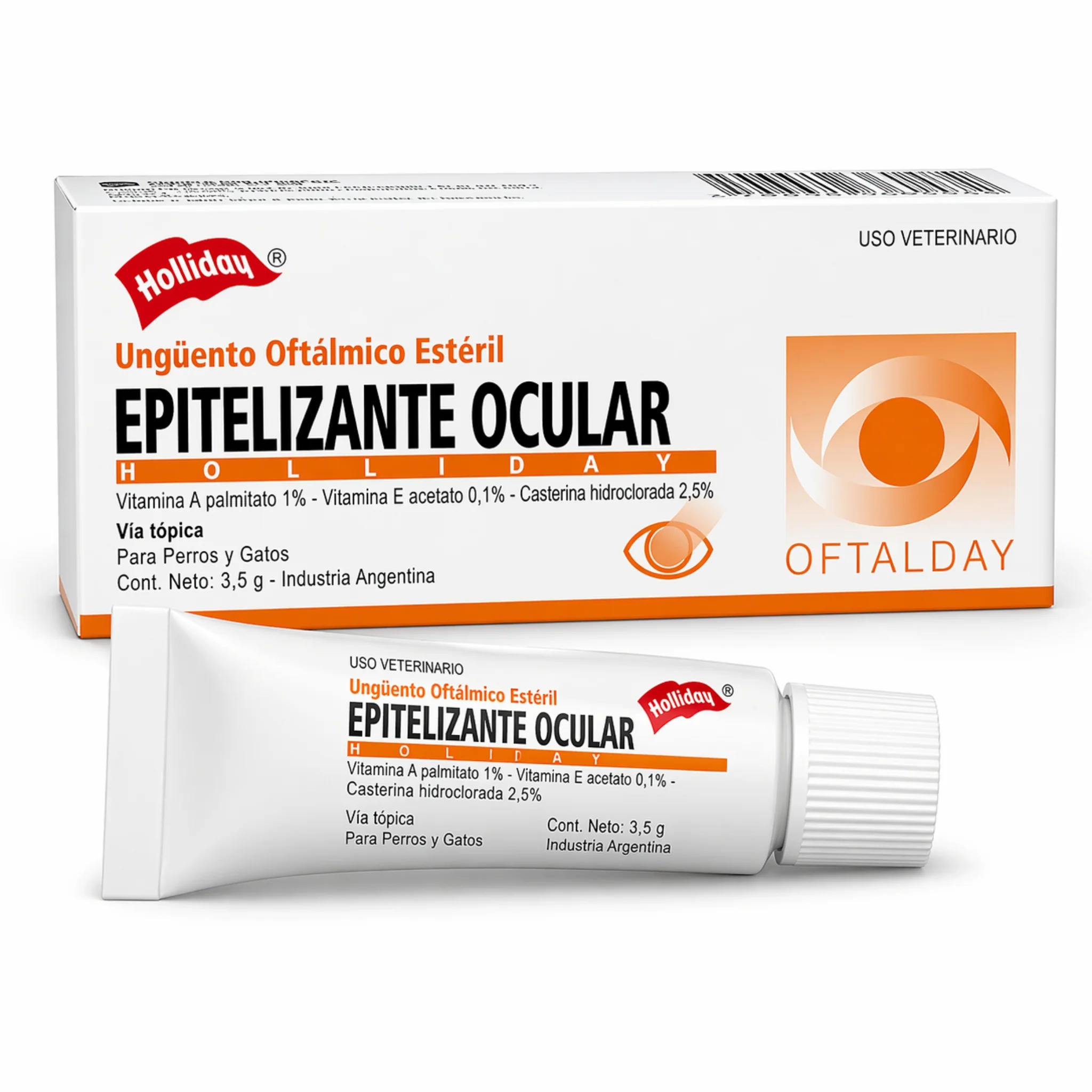 Epitelizante Ocular – Ungüento Oftálmico Regenerador para Perros y Gatos