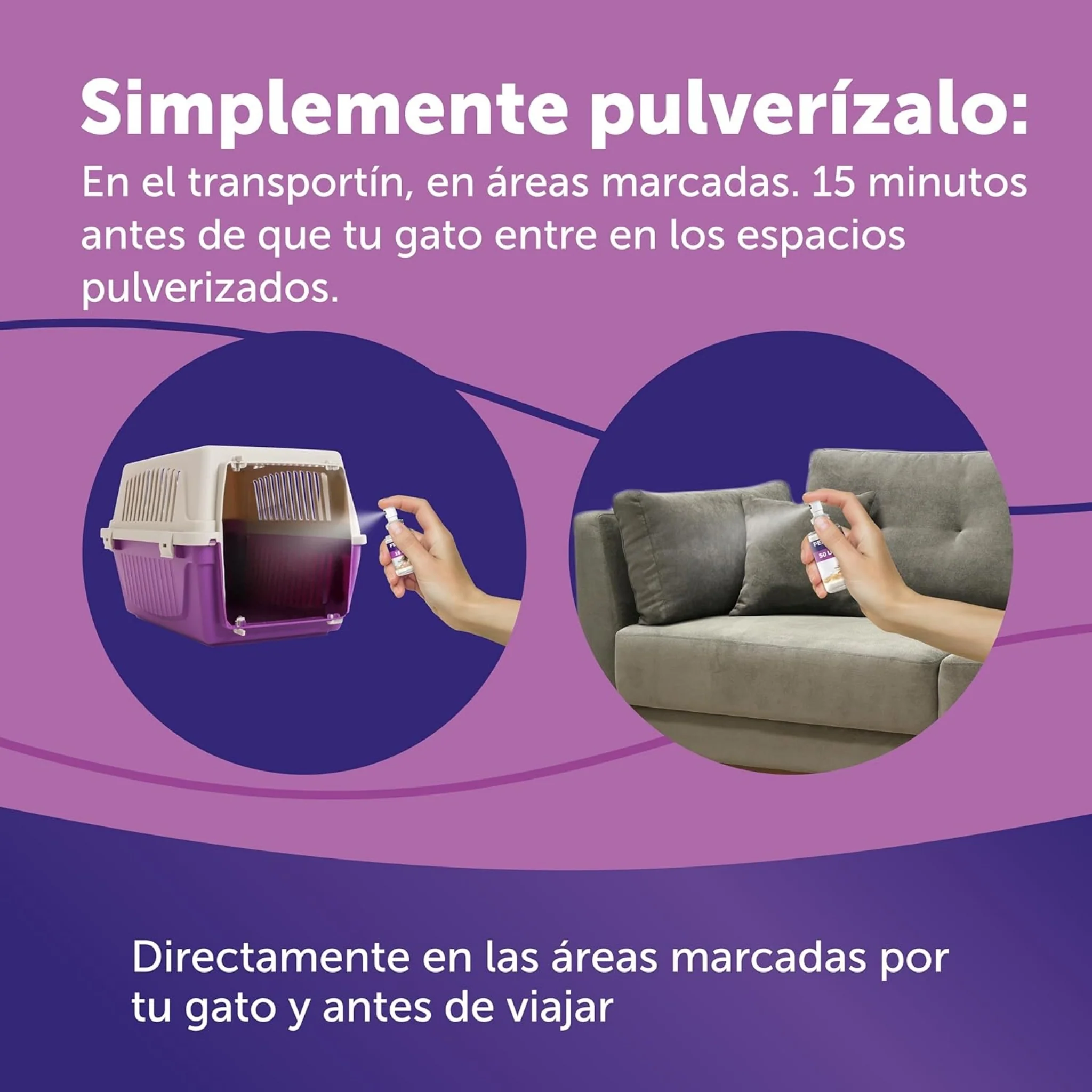 FELIWAY® Classic Spray – Control del Estrés y Comportamientos Inapropiados - Image 2