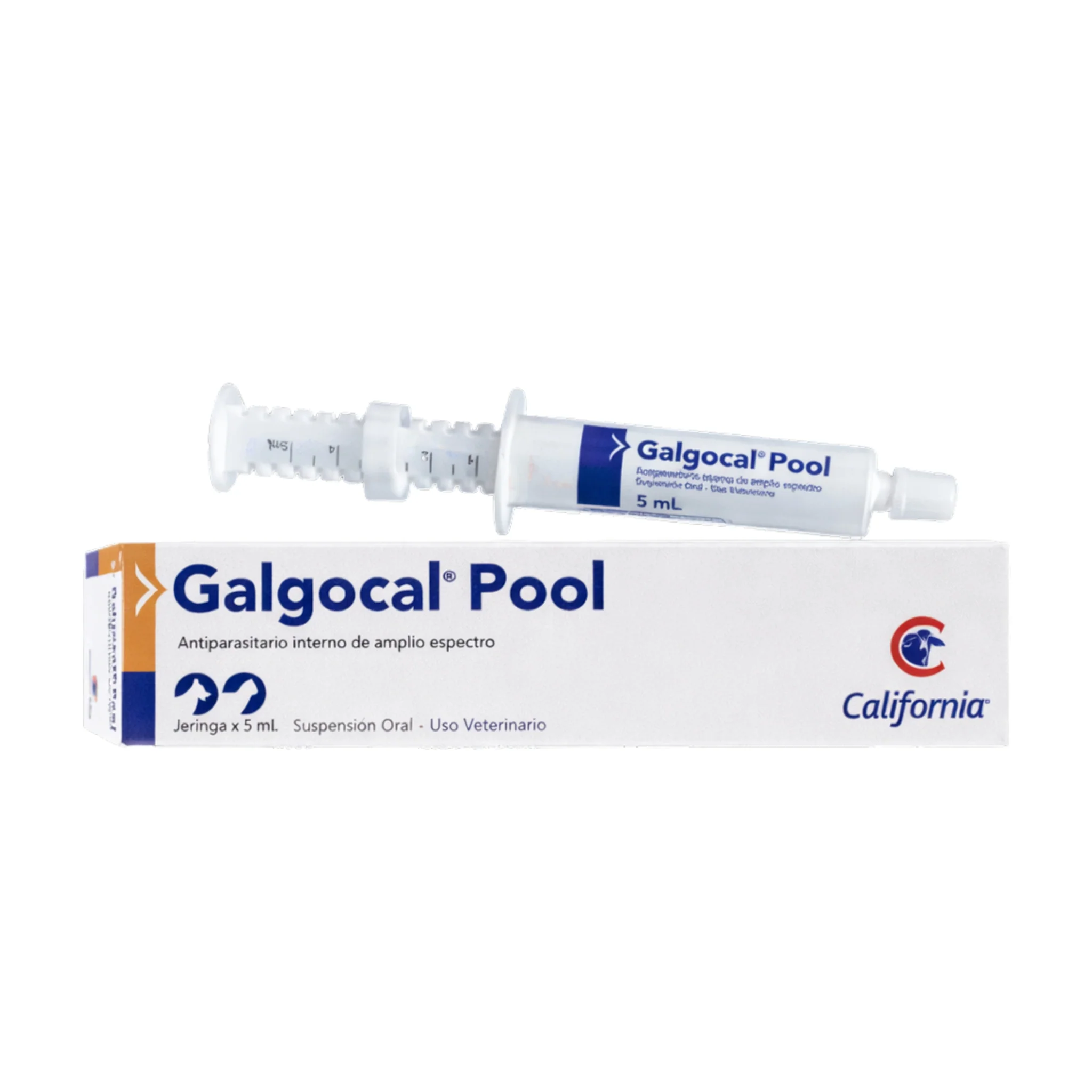 Galgocal Pool Suspensión Oral – Antiparasitario Interno para Perros y Gatos