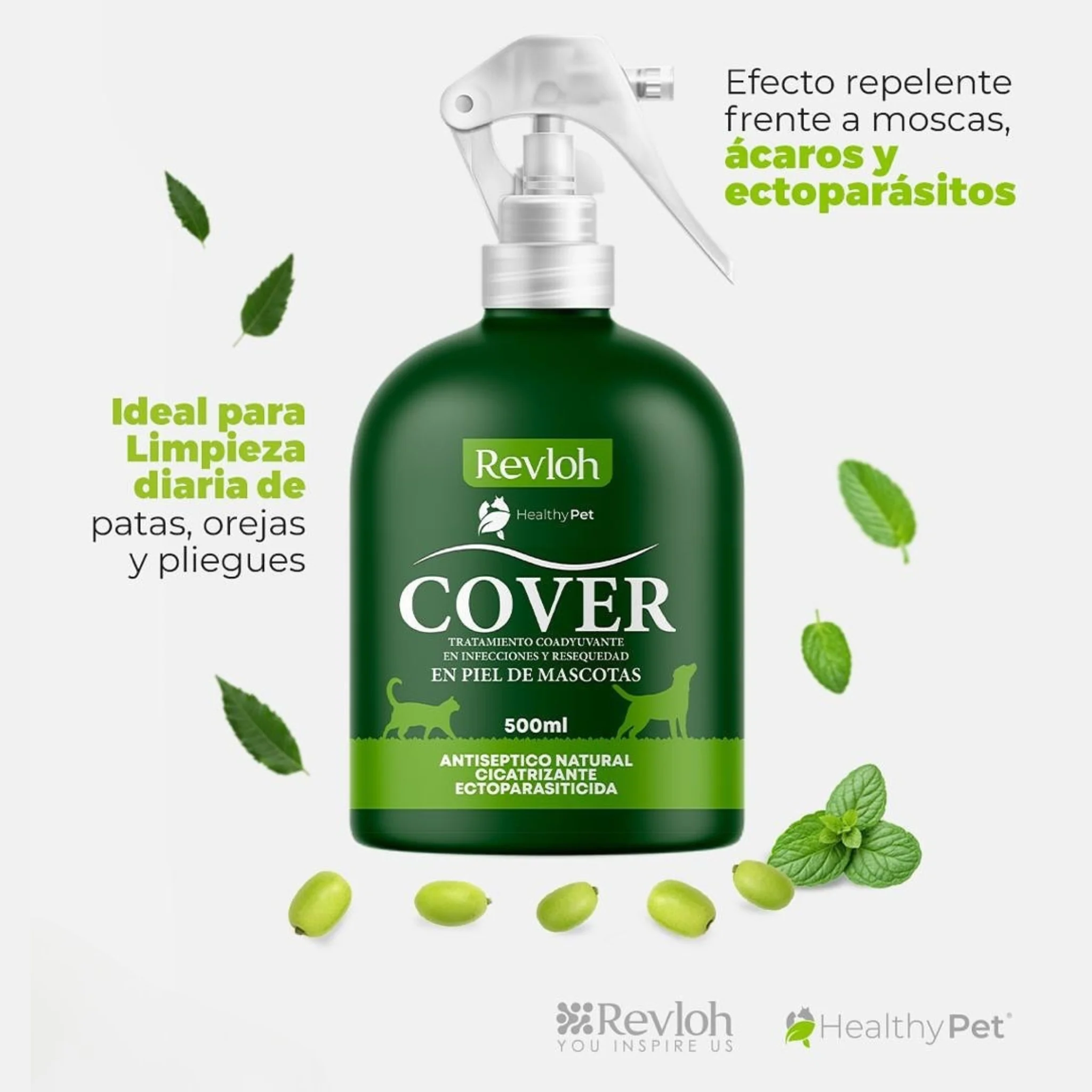 Healthy Pet COVER – Antiséptico Natural y Ectoparasiticida - Image 3