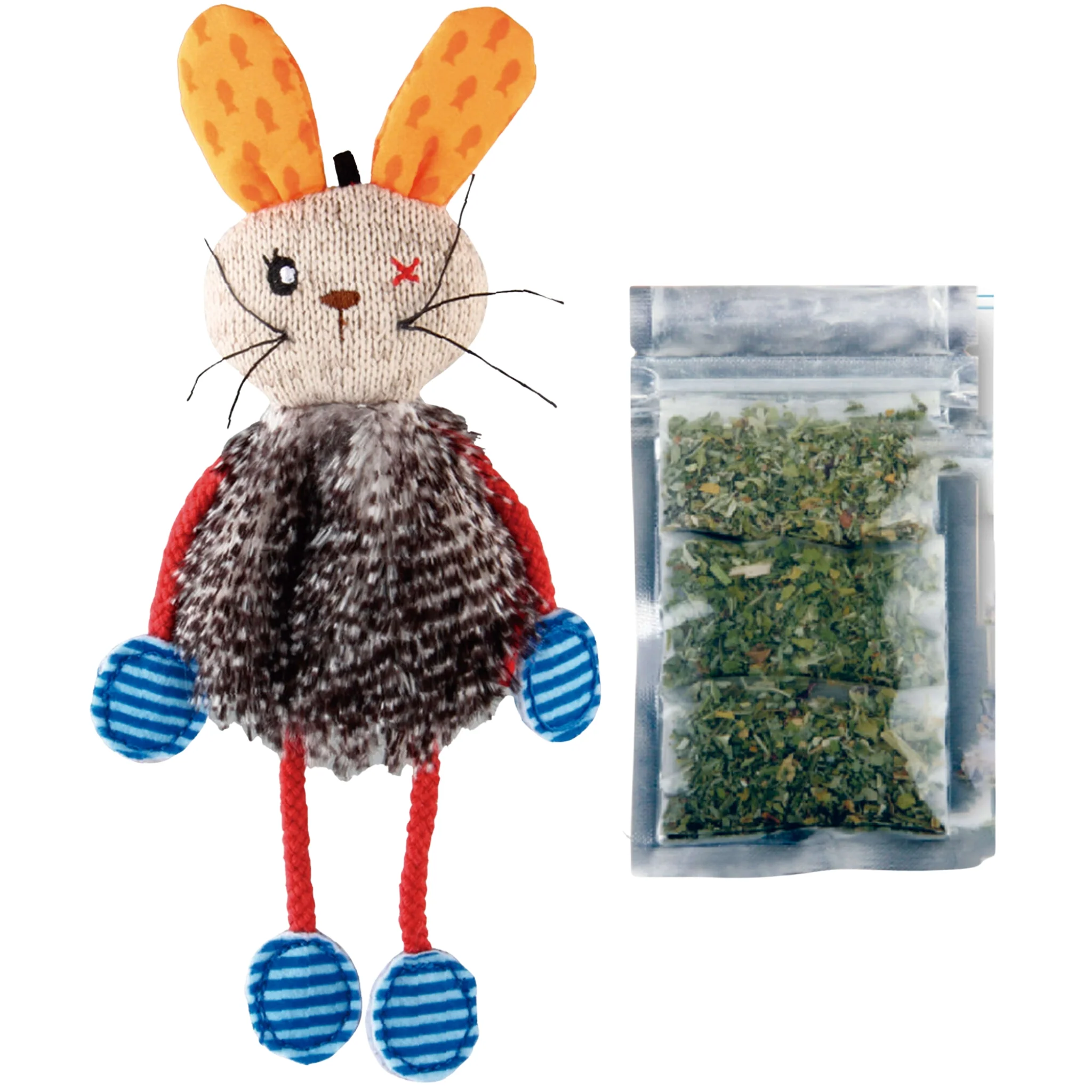 Juguete GIGWI Refillable Catnip – Peluches Rellenables con Catnip para Gatos - Image 3