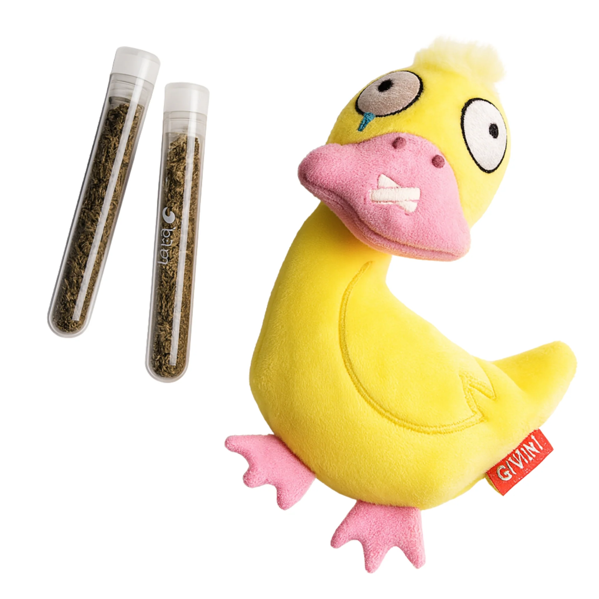 Juguete GIGWI Refillable Catnip – Pato de Peluche