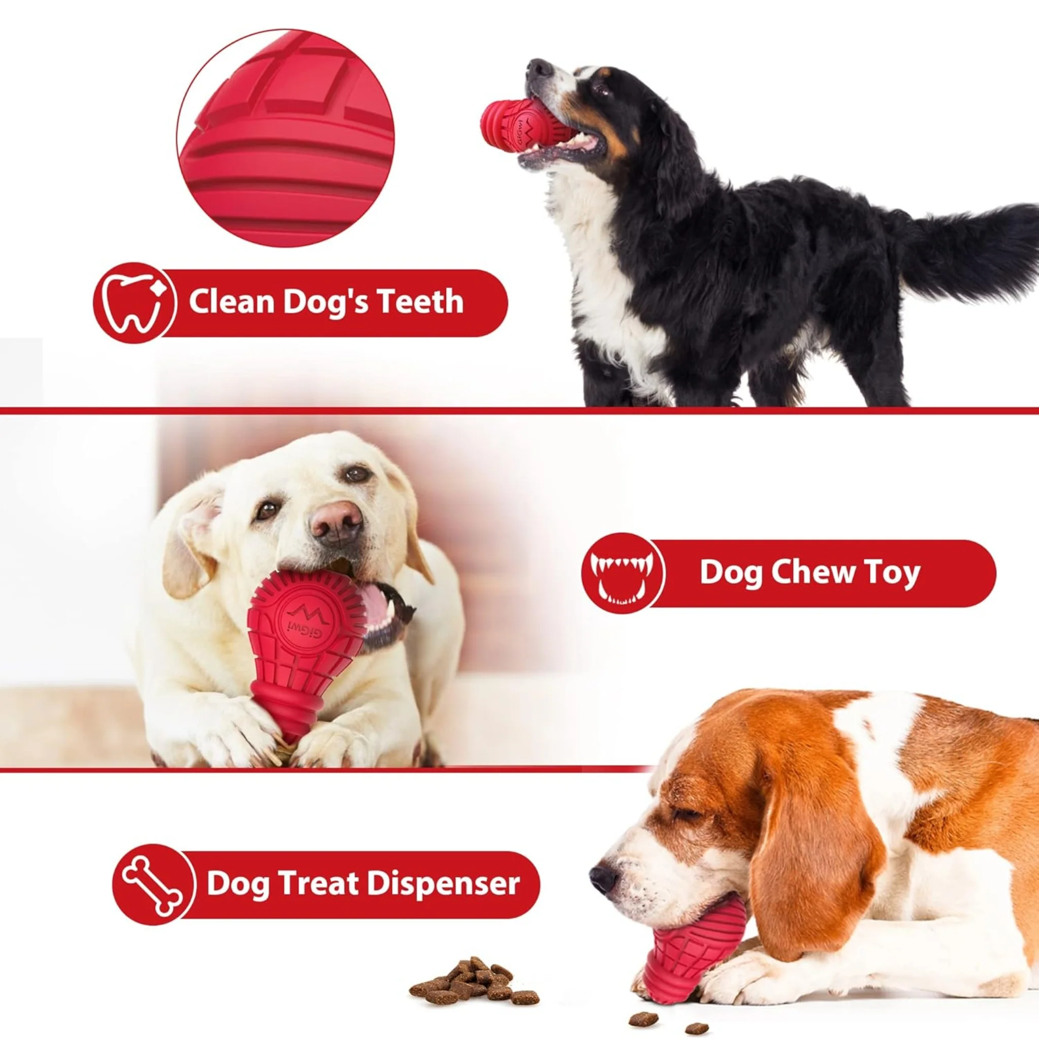Juguete para perro GIGWI Bulb M - Image 3