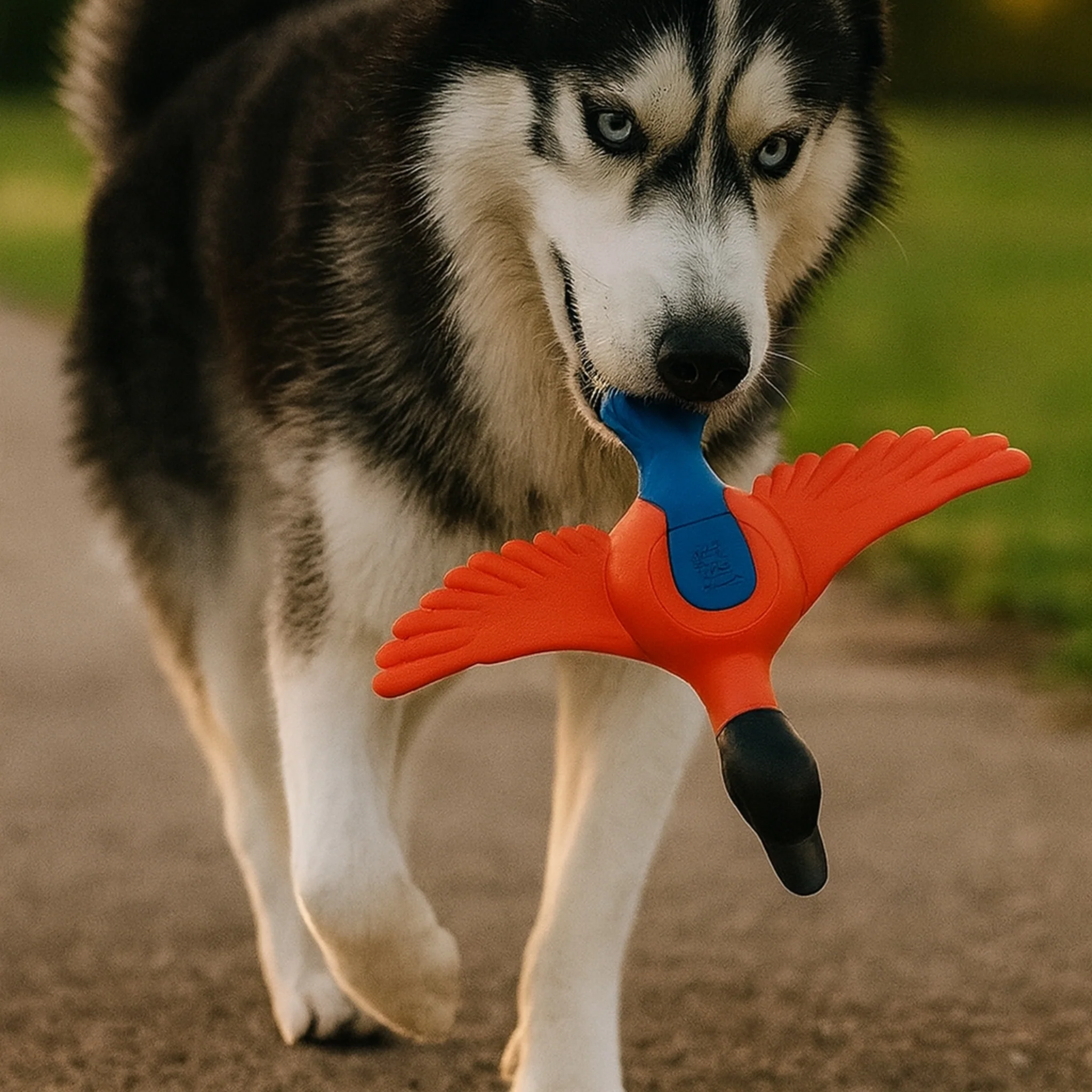 Juguete para perro GIGWI  Let's Fly Duck - Image 3