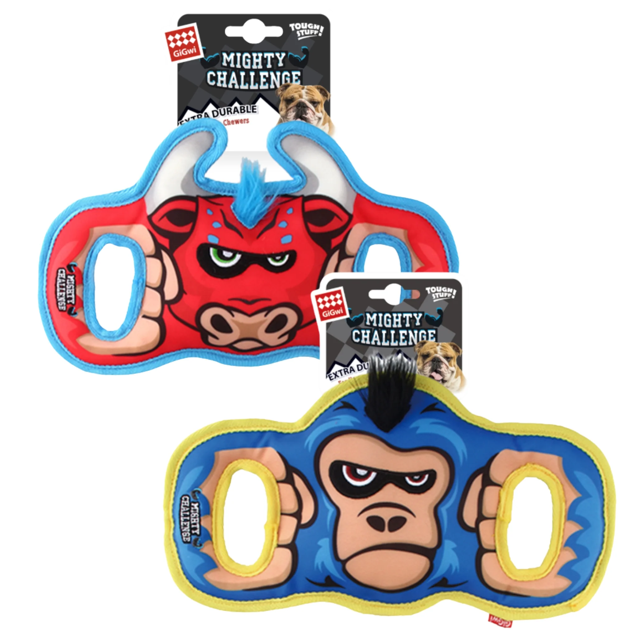 GiGwi Mighty Challenge | Juguete Ultra Resistente para Perros Mordedores