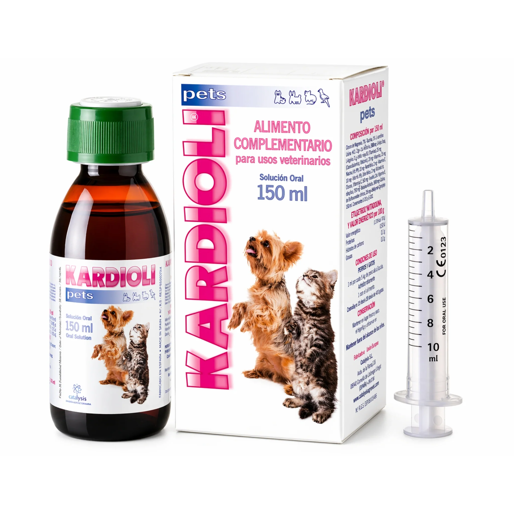 Kardioli – Suplemento Cardiovascular para Perros y Gatos