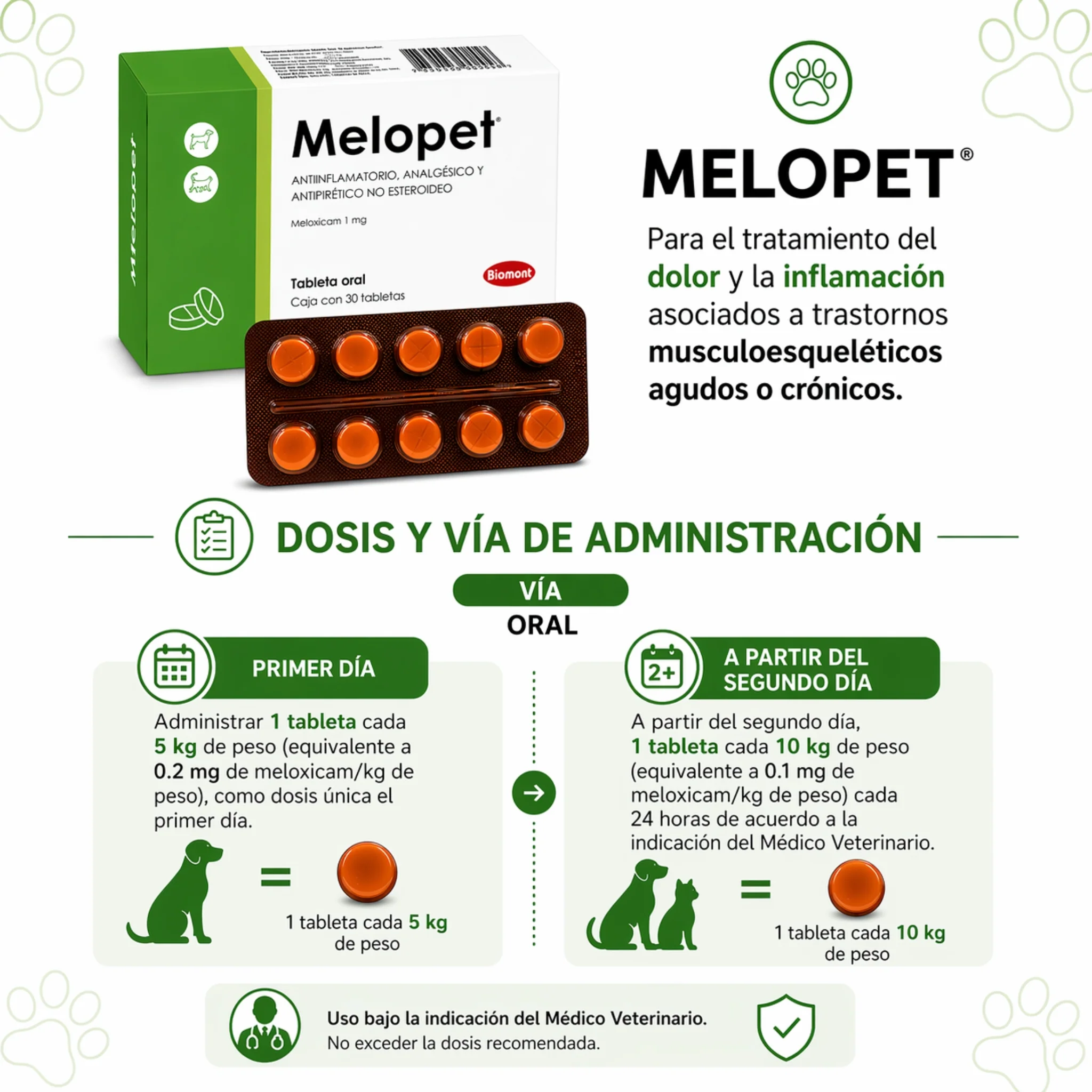 Melopet – Antiinflamatorio, Analgésico y Antipirético para Perros y Gatos - Image 4