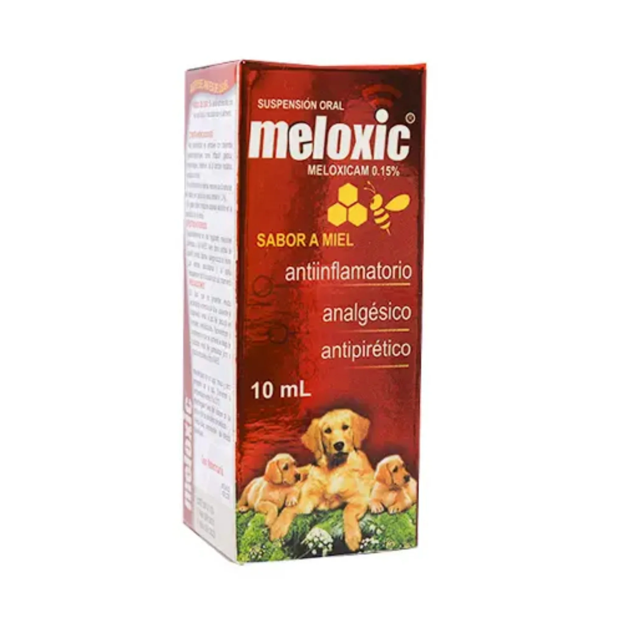 Meloxic 0.15% Suspensión Oral 10ml – Alivio del Dolor e Inflamación en Perros y Gatos - Image 2