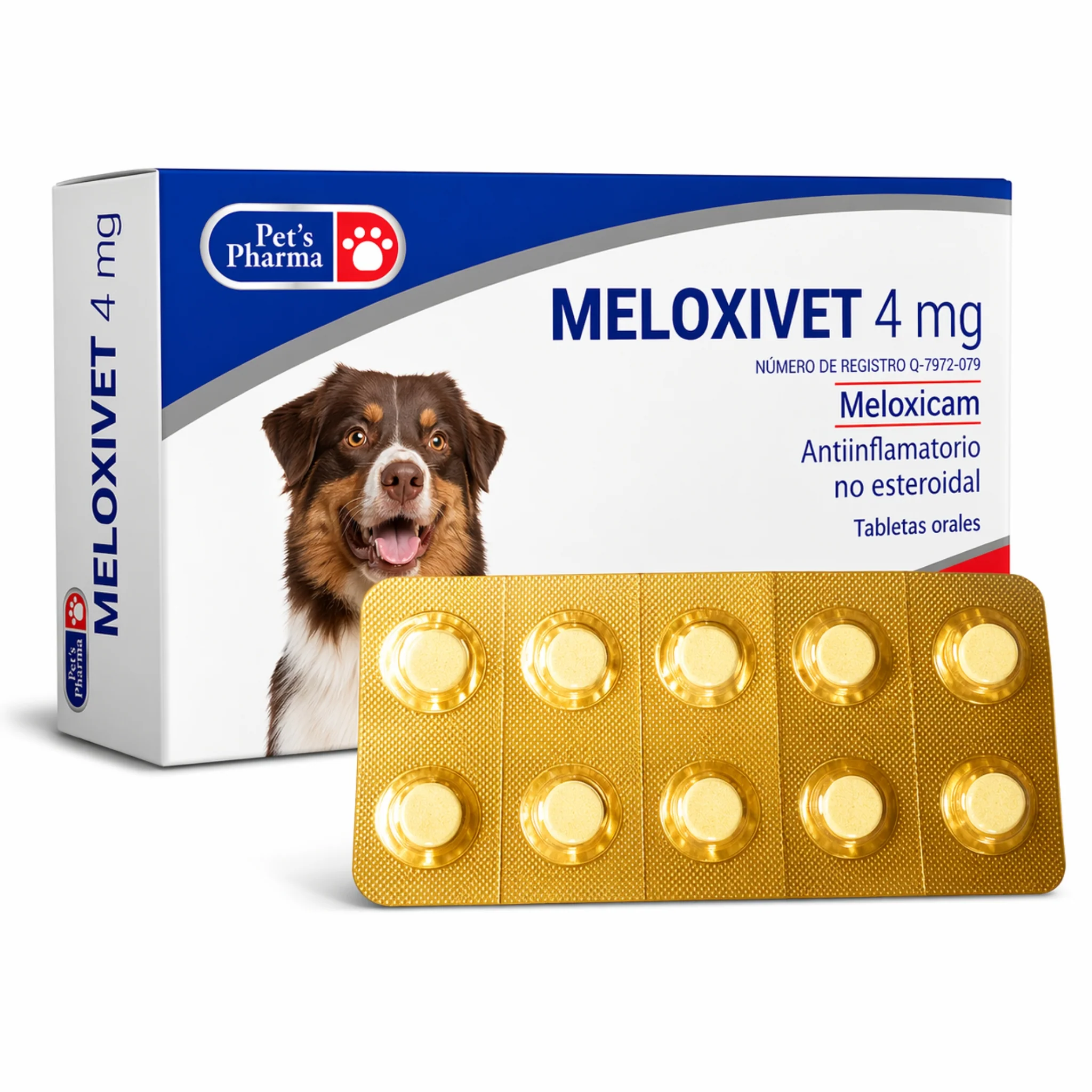 Meloxivet 4 mg – Antiinflamatorio, Analgésico y Antipirético para Perros y Gatos - Image 2