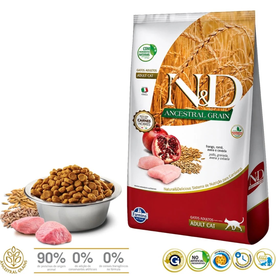 N&D Ancestral Cat Pollo Adulto 1.5kg