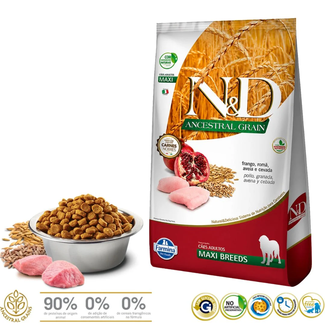 N&D Ancestral Grain Pollo Adulto Maxi 10.1kg