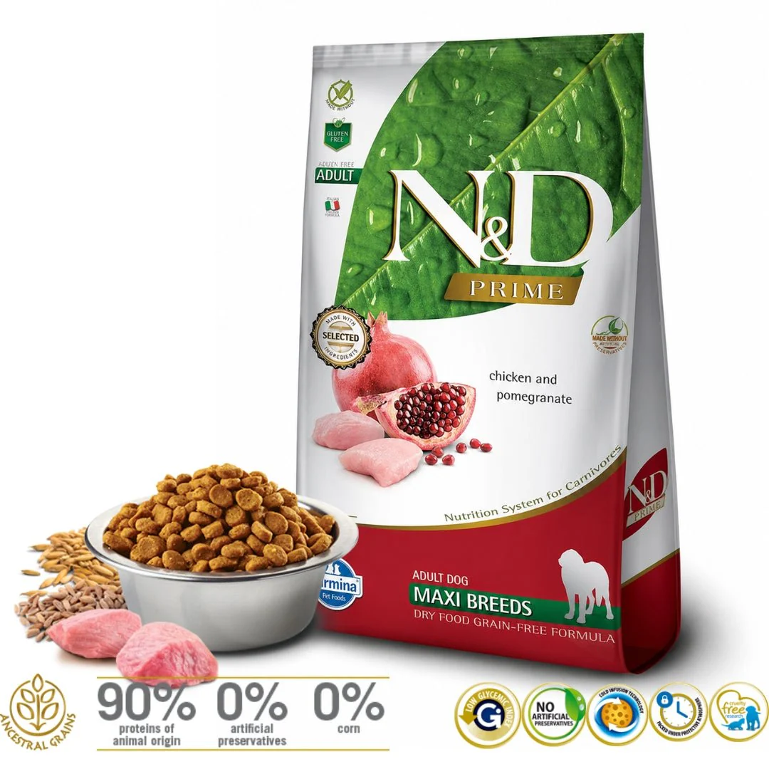 N&D Prime Adult Maxi Pollo 10kg