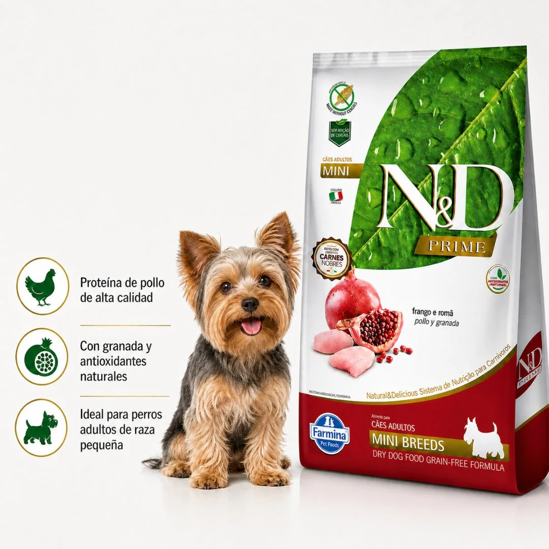 N&D Prime Pollo Adulto Mini 2.5kg - Image 3