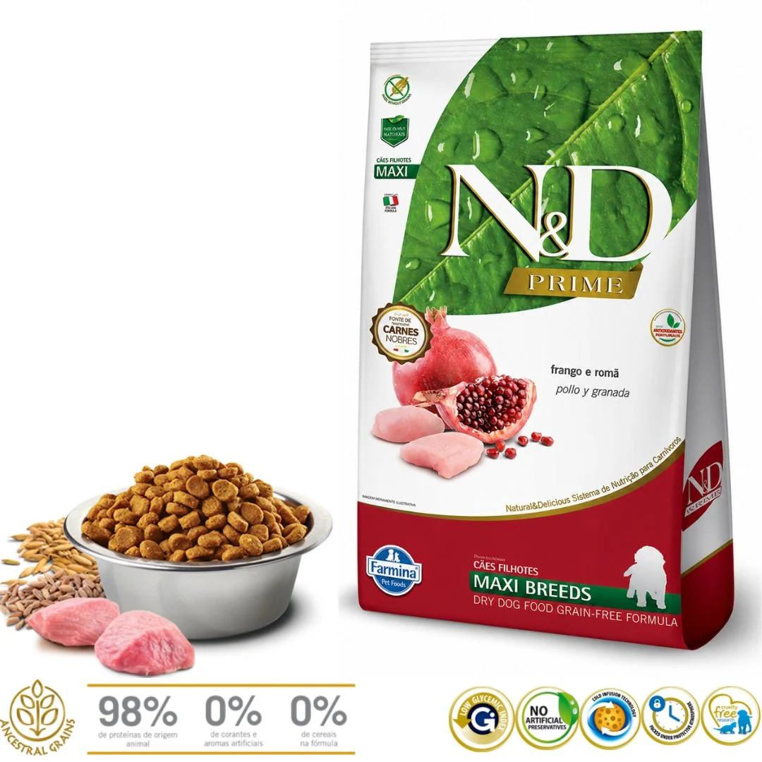 N&D Prime Pollo Cachorro Maxi 10.1kg