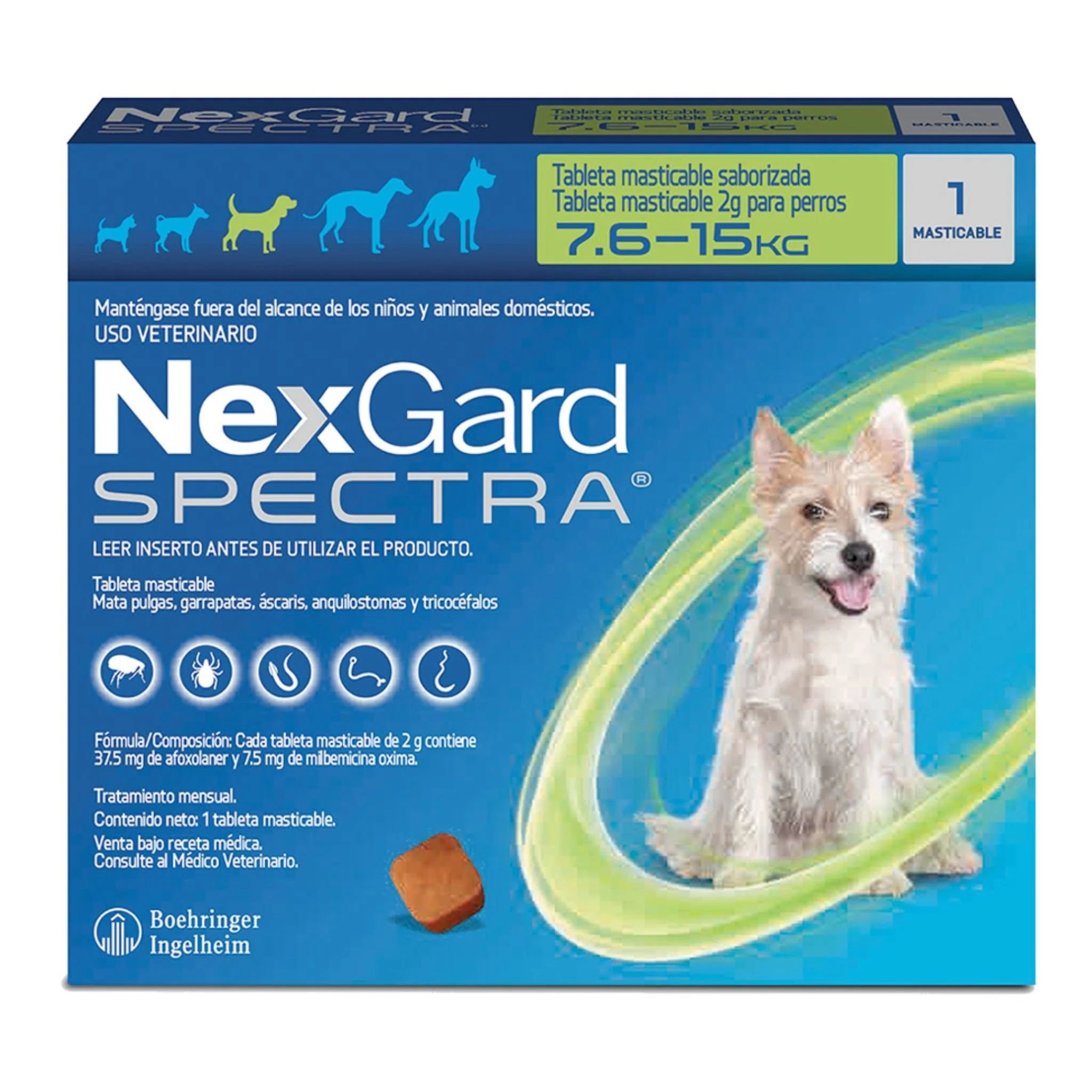 Nexgard Spectra antiparasitario interno y externo - Image 4