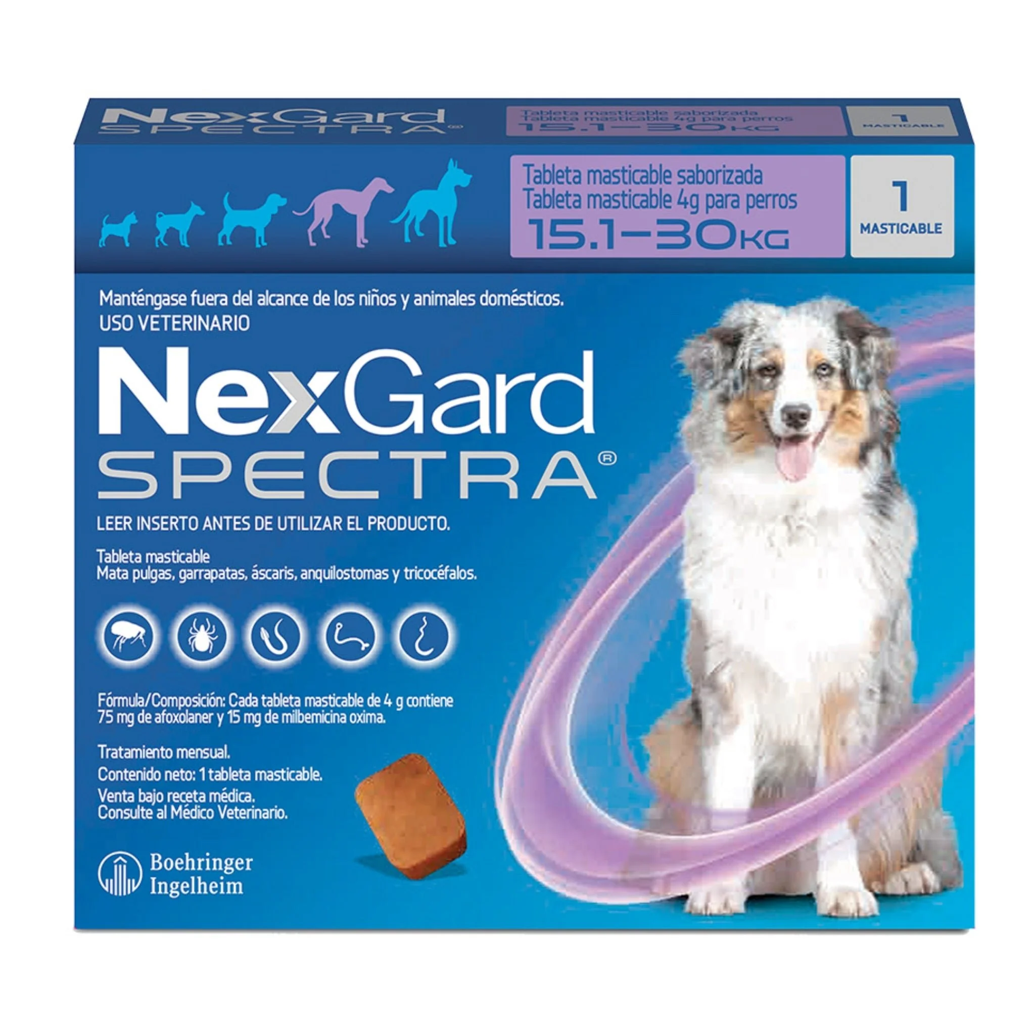 Nexgard Spectra antiparasitario interno y externo - Image 5